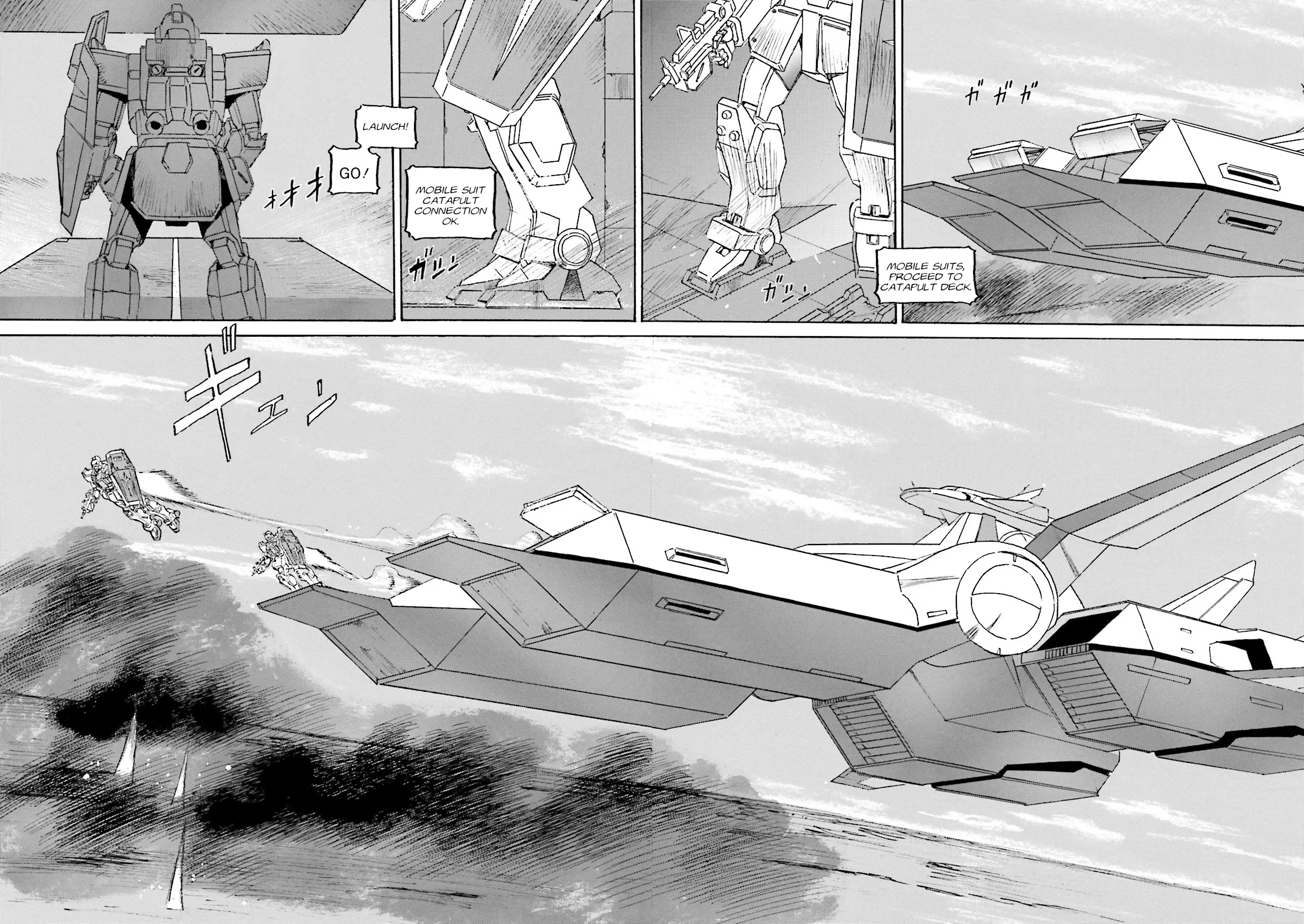 Mobile Suit Gundam: The Nameless Battlefield - Vol.1 Chapter 1: Go Ahead