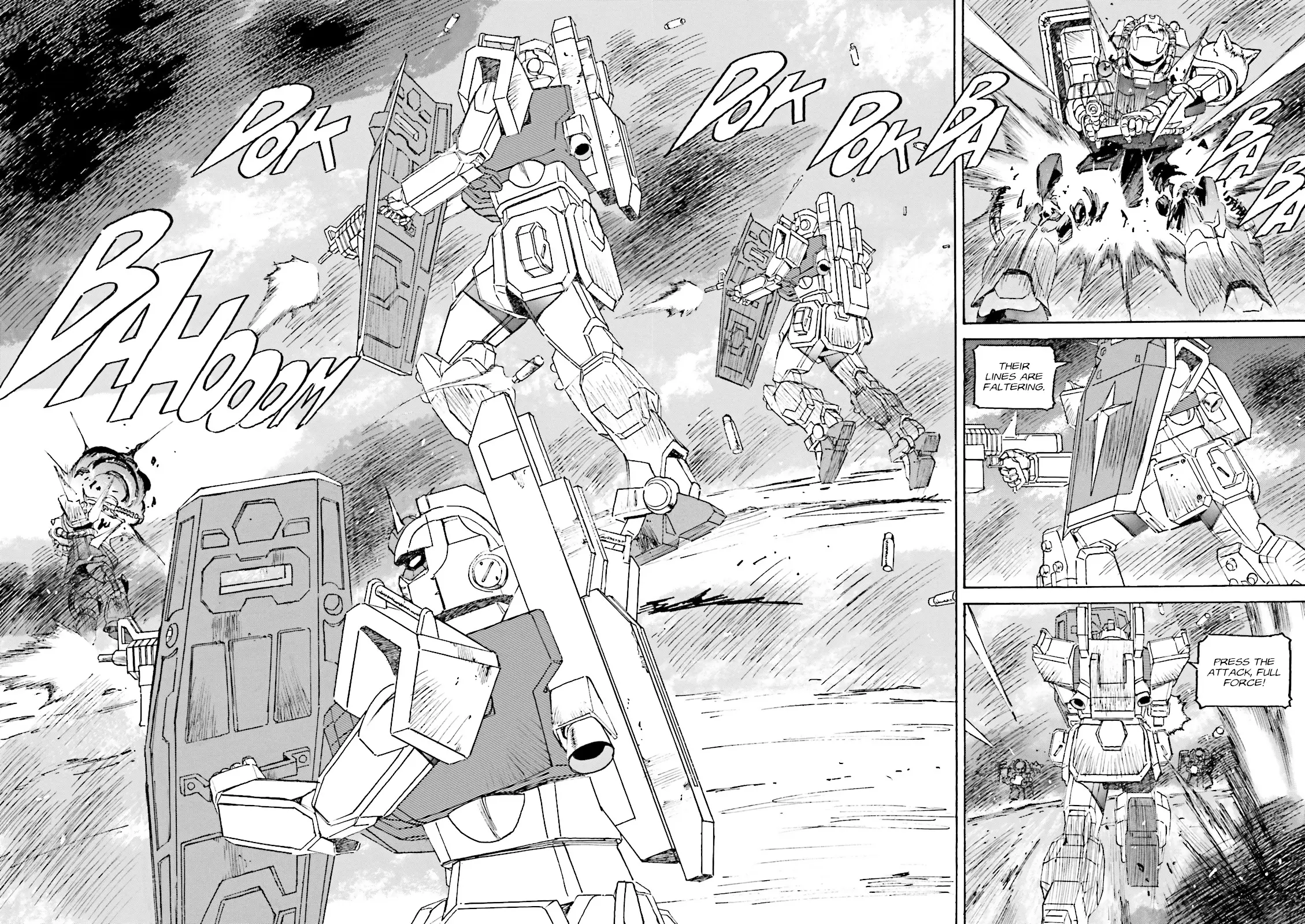 Mobile Suit Gundam: The Nameless Battlefield - Vol.1 Chapter 1: Go Ahead