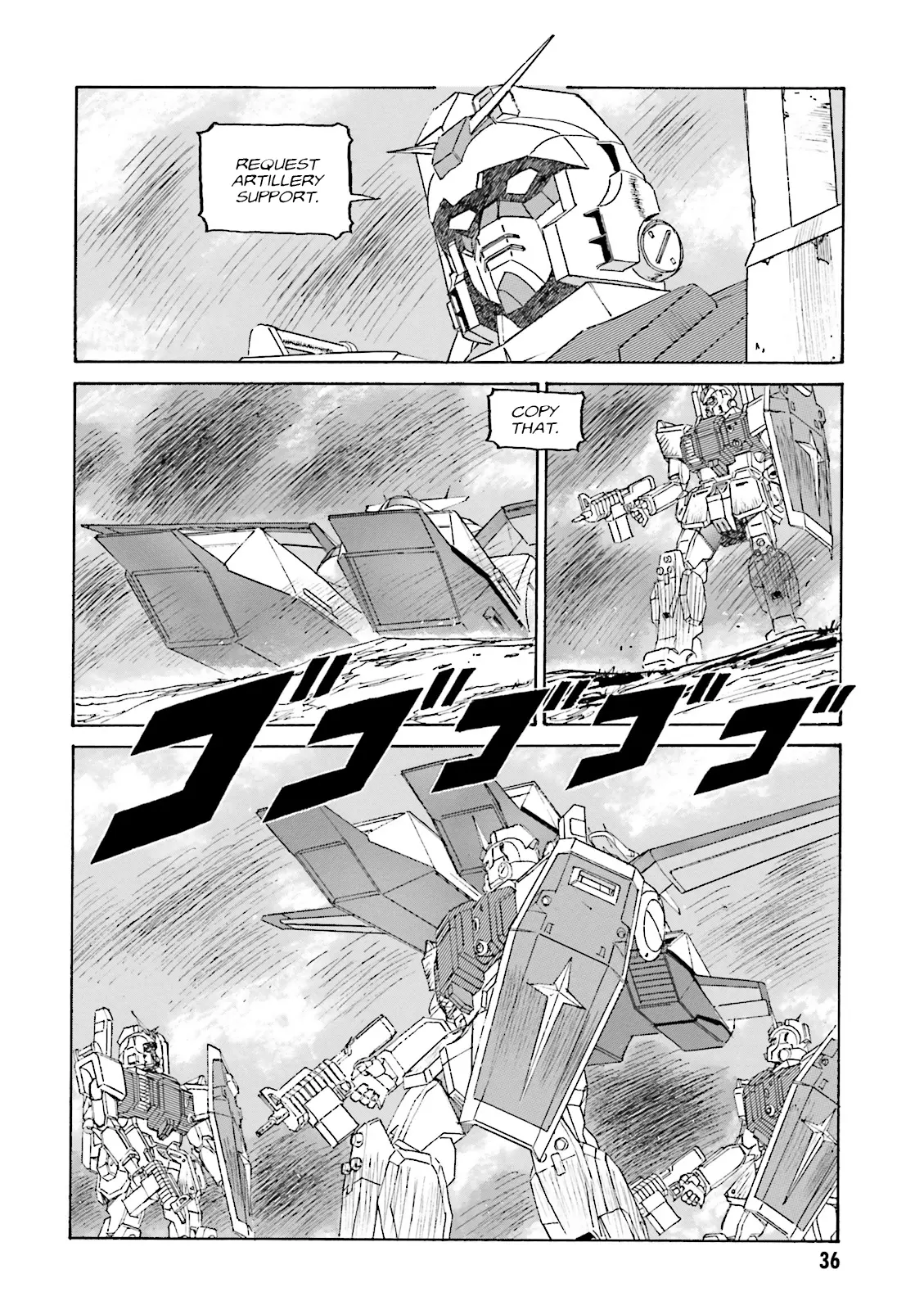 Mobile Suit Gundam: The Nameless Battlefield - Vol.1 Chapter 1: Go Ahead