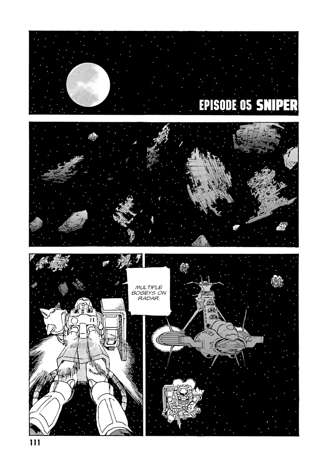 Mobile Suit Gundam: The Nameless Battlefield - Vol.1 Chapter 5: Sniper