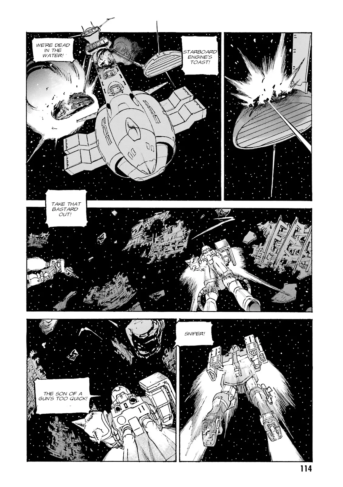 Mobile Suit Gundam: The Nameless Battlefield - Vol.1 Chapter 5: Sniper