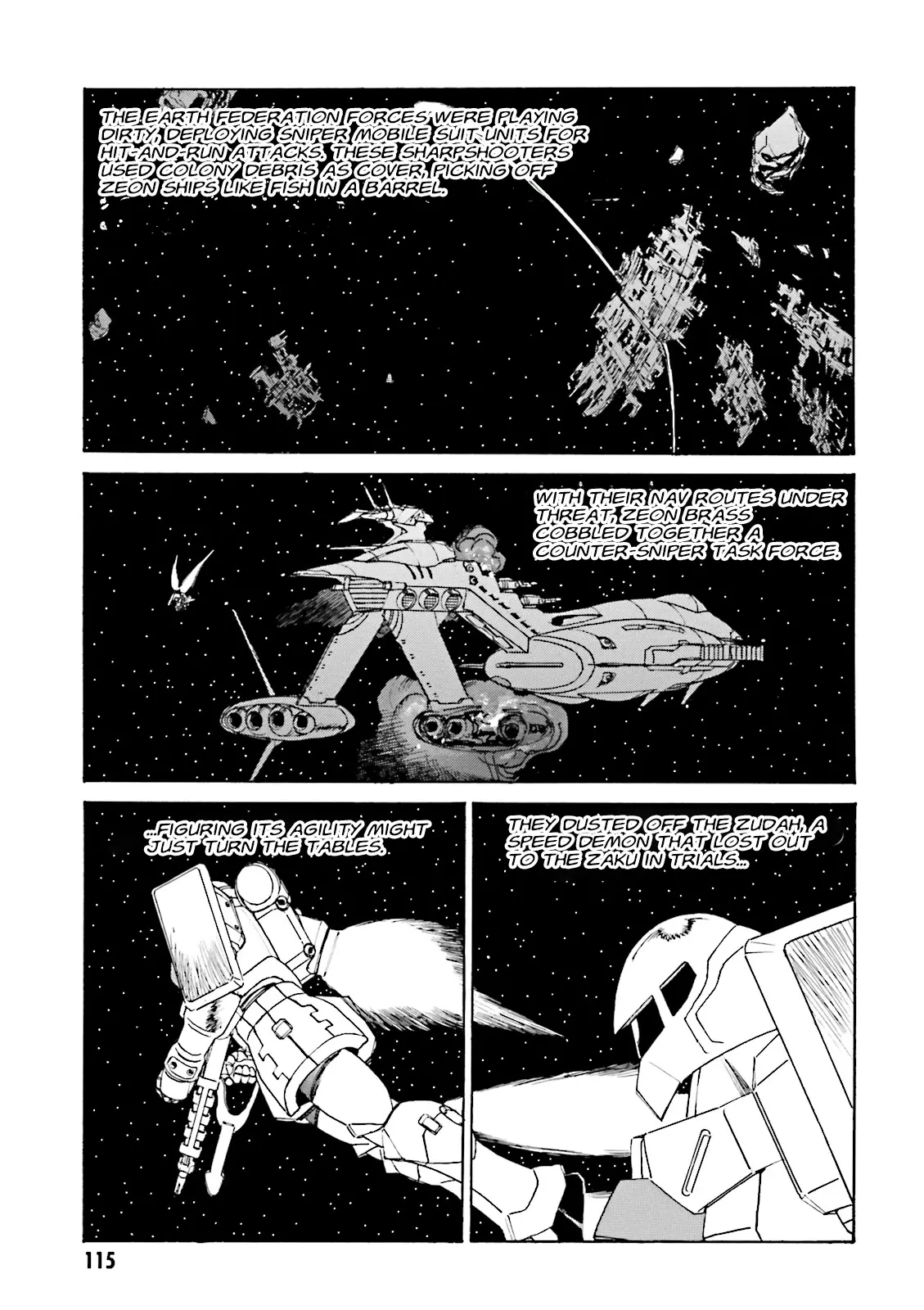 Mobile Suit Gundam: The Nameless Battlefield - Vol.1 Chapter 5: Sniper