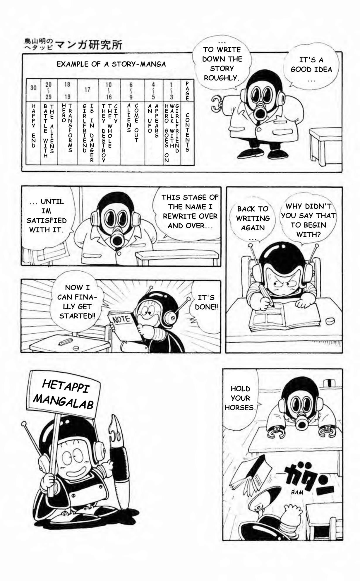 Akira Toriyama's Lazy Manga Lab - Vol.1 Chapter 1.8