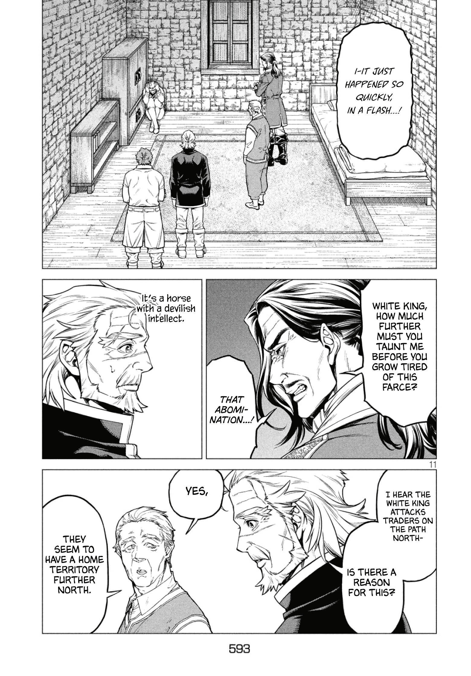 Henkyou No Roukishi - Bard Loen - Vol.6 Chapter 33: The White King