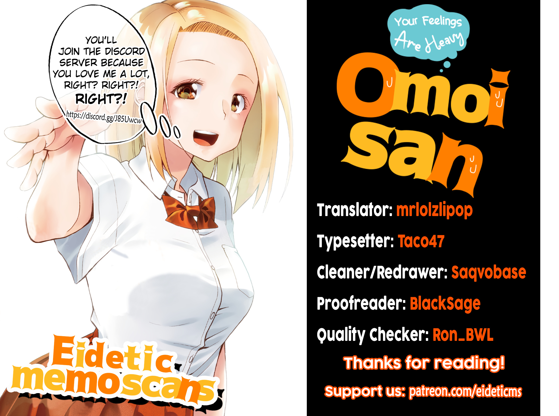 Omoi Ga Omoi Omoi-San - Vol.3 Chapter 45: Affection Level