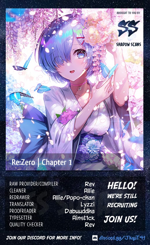 Re:zero Kara Hajimeru Isekai Seikatsu Dai 4-Shou - Seiiki To Gouyoku No Majo - Chapter 1