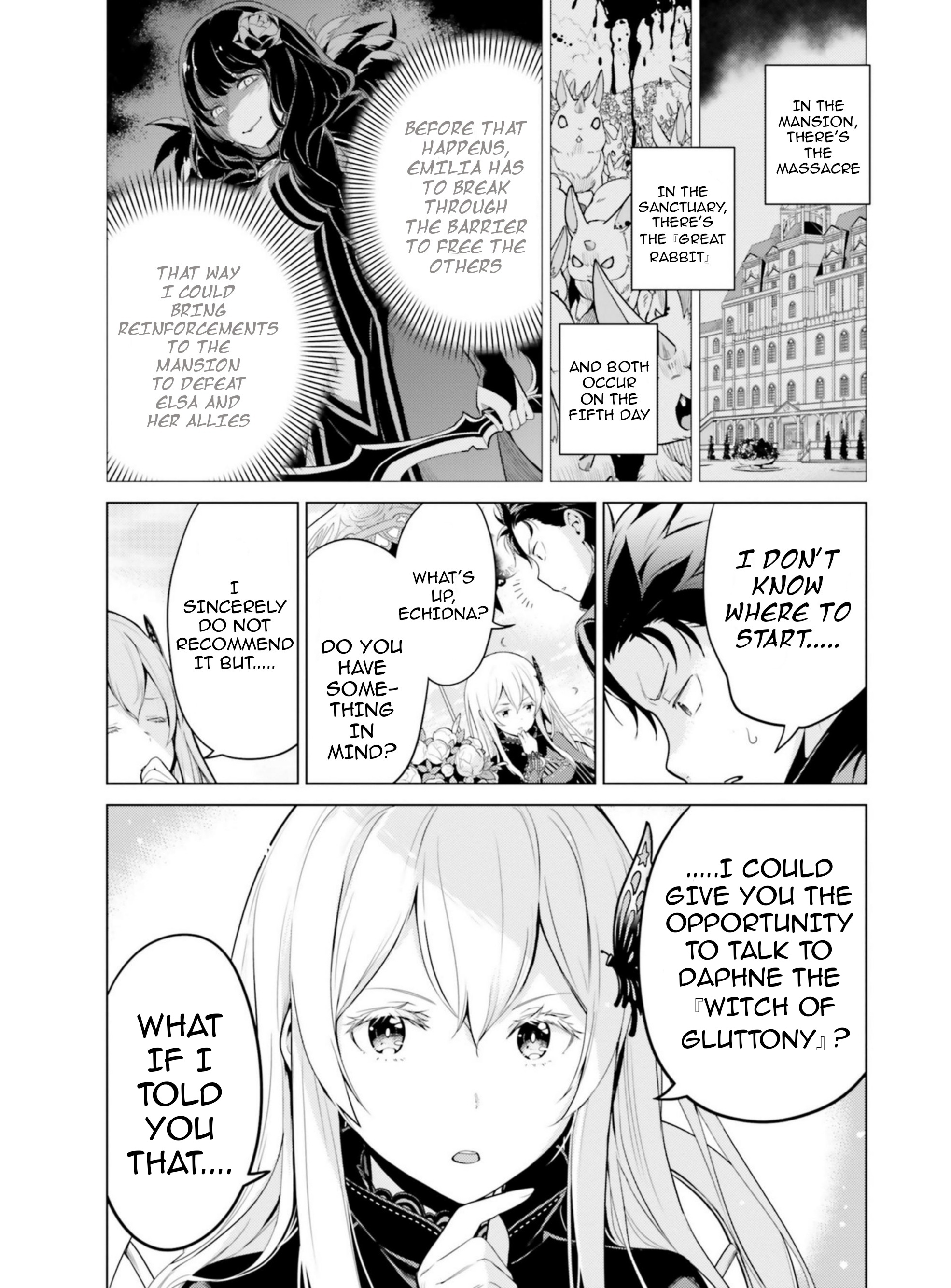 Re:zero Kara Hajimeru Isekai Seikatsu Dai 4-Shou - Seiiki To Gouyoku No Majo - Vol.5 Chapter 22: The Witch Of Gluttony