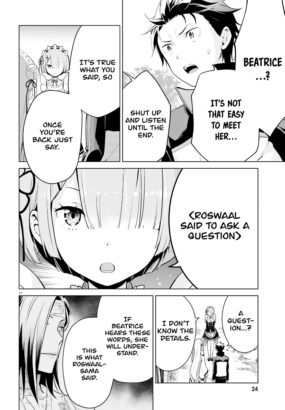 Re:zero Kara Hajimeru Isekai Seikatsu Dai 4-Shou - Seiiki To Gouyoku No Majo - Chapter 10