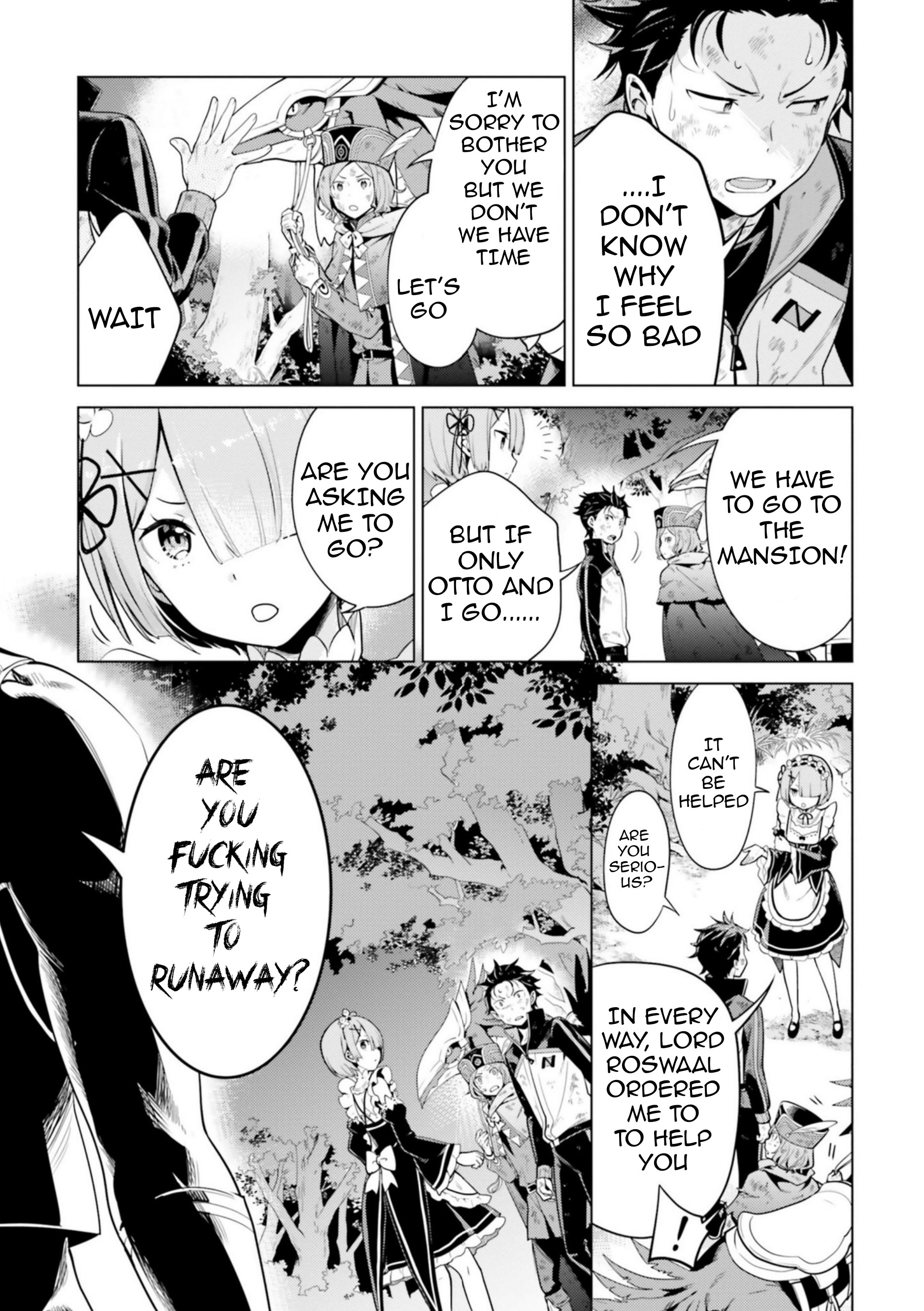 Re:zero Kara Hajimeru Isekai Seikatsu Dai 4-Shou - Seiiki To Gouyoku No Majo - Vol.5 Chapter 19.5: The Doubts We Harbor