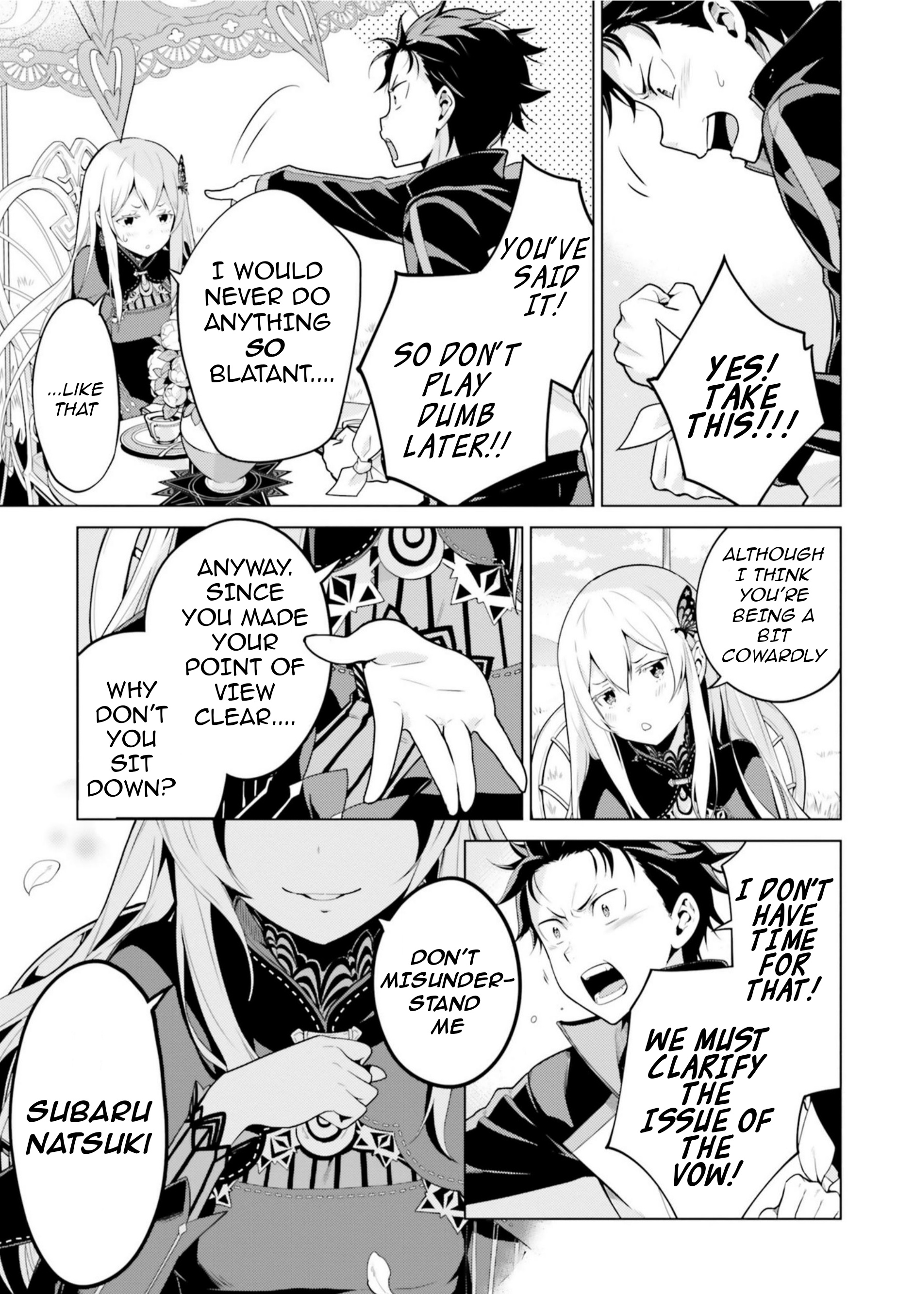 Re:zero Kara Hajimeru Isekai Seikatsu Dai 4-Shou - Seiiki To Gouyoku No Majo - Vol.5 Chapter 21: Taboo