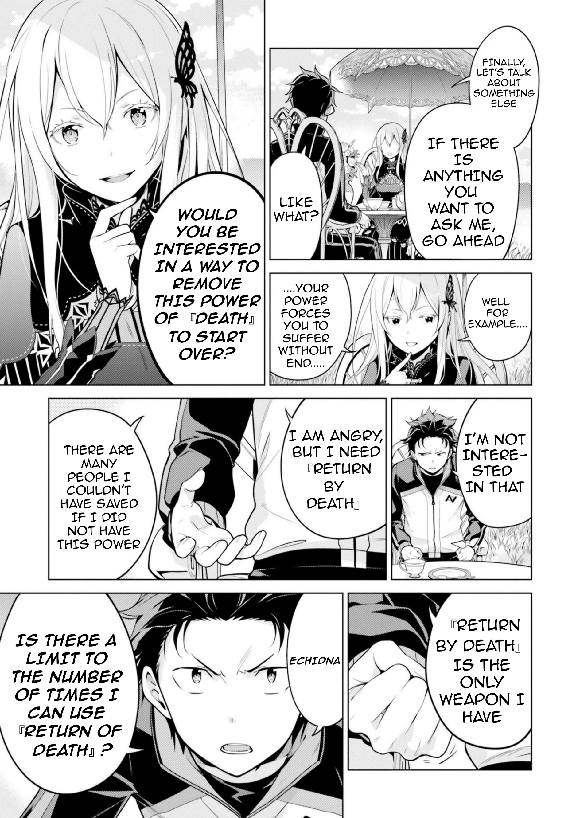 Re:zero Kara Hajimeru Isekai Seikatsu Dai 4-Shou - Seiiki To Gouyoku No Majo - Vol.5 Chapter 21: Taboo