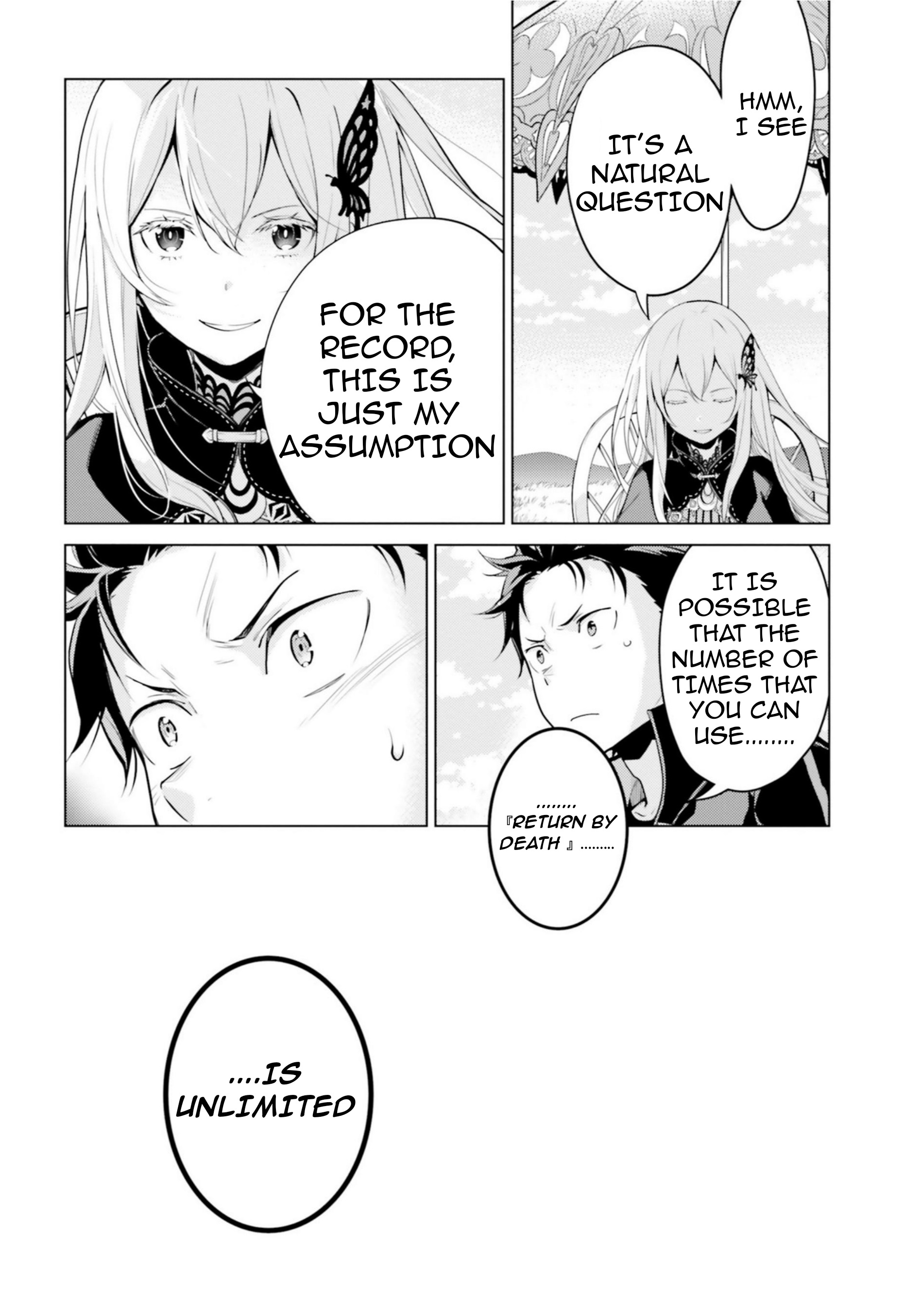 Re:zero Kara Hajimeru Isekai Seikatsu Dai 4-Shou - Seiiki To Gouyoku No Majo - Vol.5 Chapter 21: Taboo