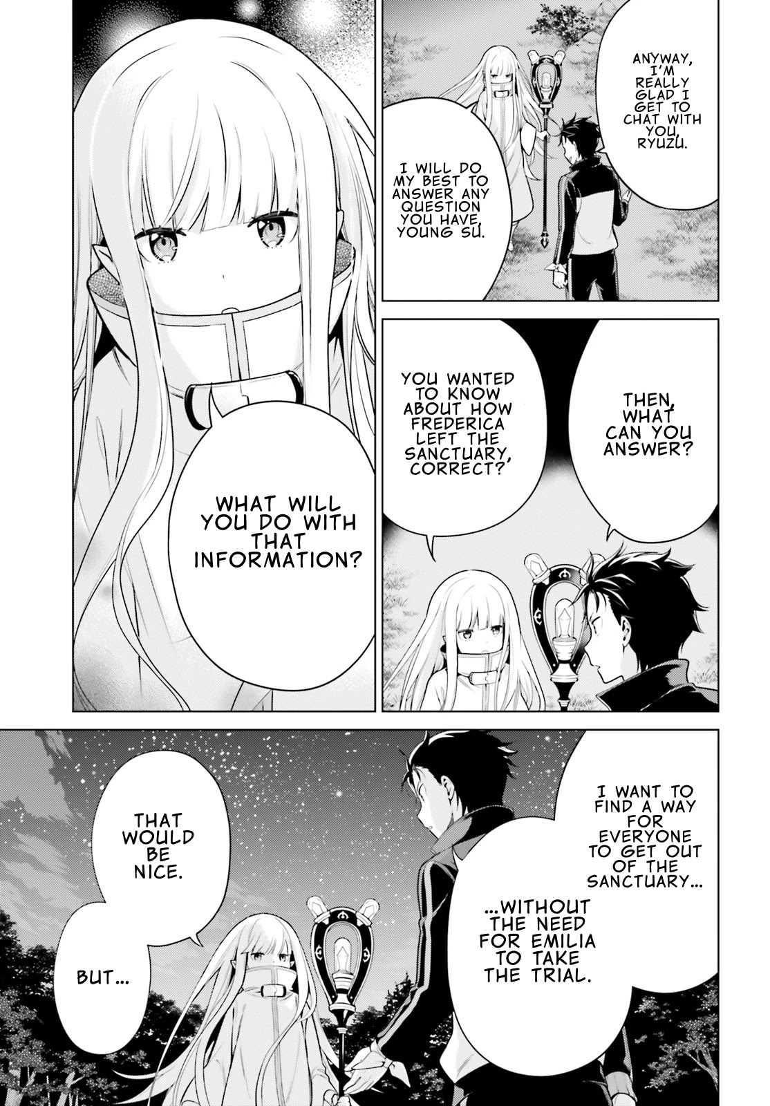 Re:zero Kara Hajimeru Isekai Seikatsu Dai 4-Shou - Seiiki To Gouyoku No Majo - Chapter 17: The Conditions Of The Barrier