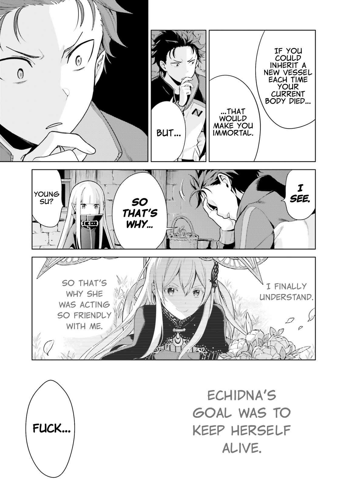 Re:zero Kara Hajimeru Isekai Seikatsu Dai 4-Shou - Seiiki To Gouyoku No Majo - Vol.6 Chapter 26: The Girl In The Crystal