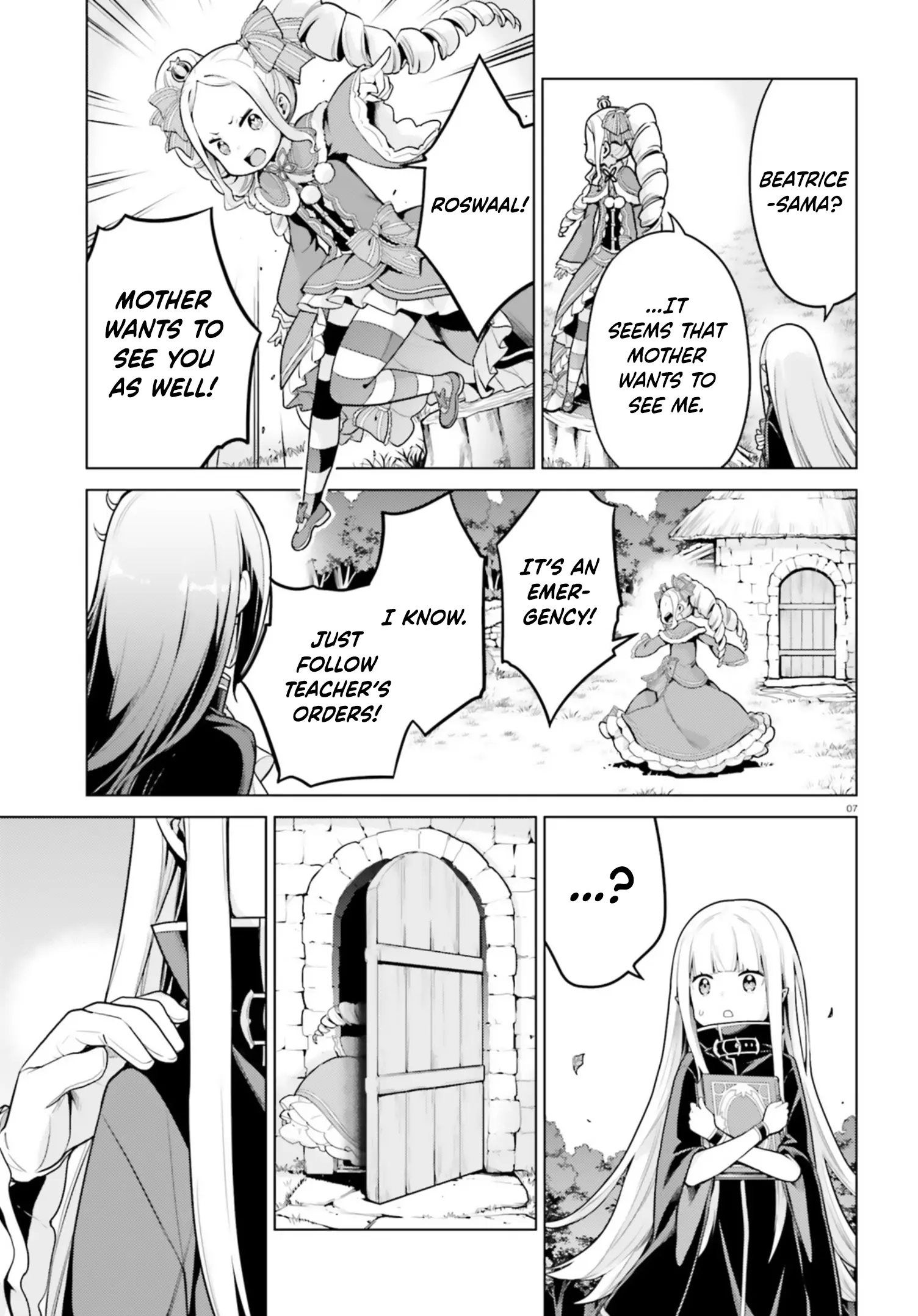 Re:zero Kara Hajimeru Isekai Seikatsu Dai 4-Shou - Seiiki To Gouyoku No Majo - Vol.11 Chapter 54: My Life's Meaning