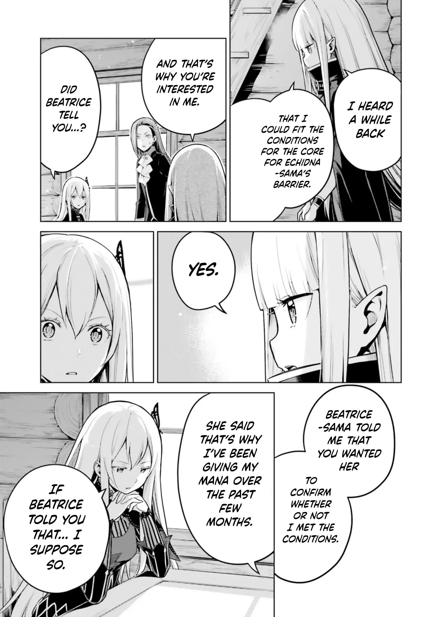 Re:zero Kara Hajimeru Isekai Seikatsu Dai 4-Shou - Seiiki To Gouyoku No Majo - Vol.11 Chapter 54: My Life's Meaning