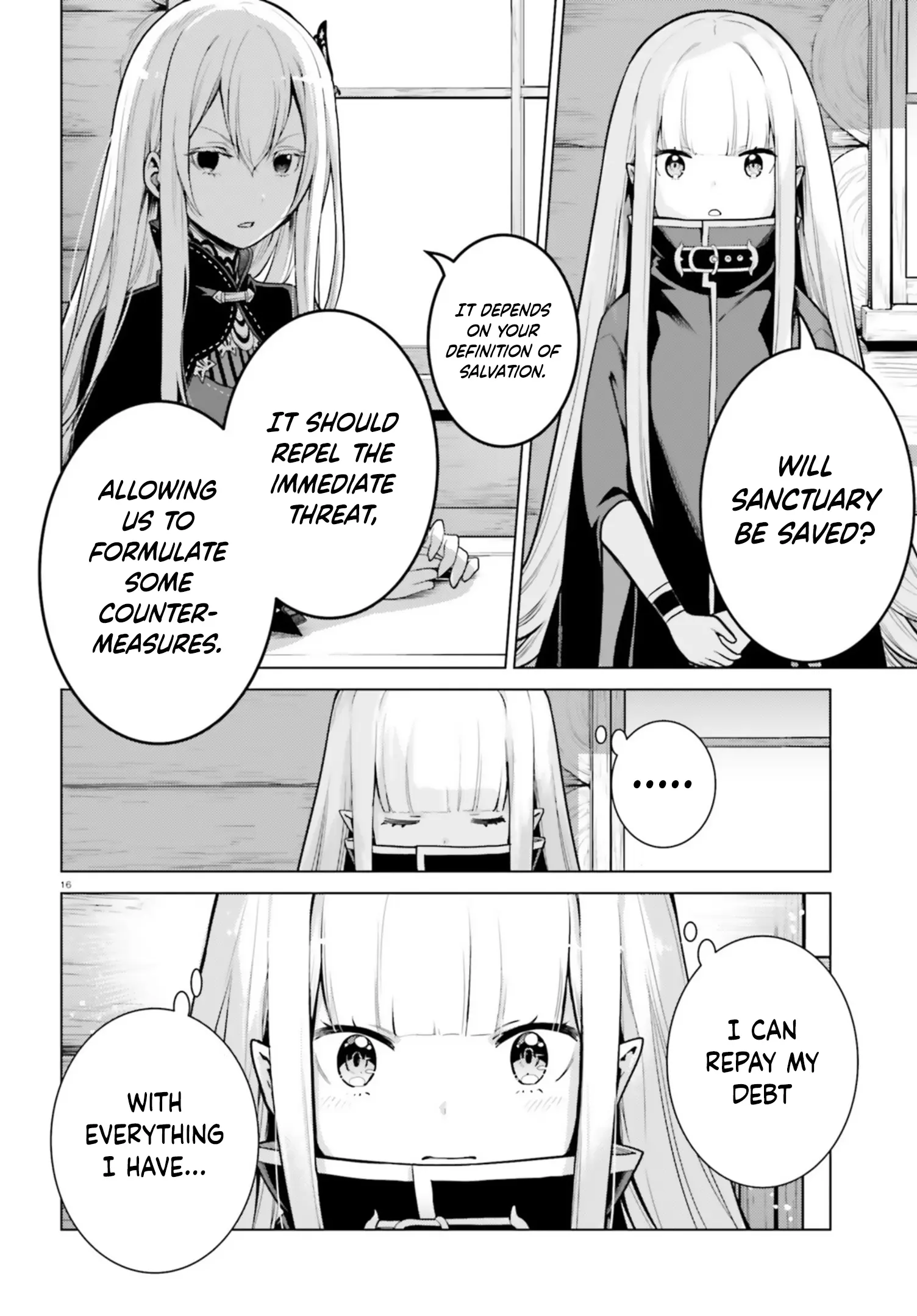 Re:zero Kara Hajimeru Isekai Seikatsu Dai 4-Shou - Seiiki To Gouyoku No Majo - Vol.11 Chapter 54: My Life's Meaning