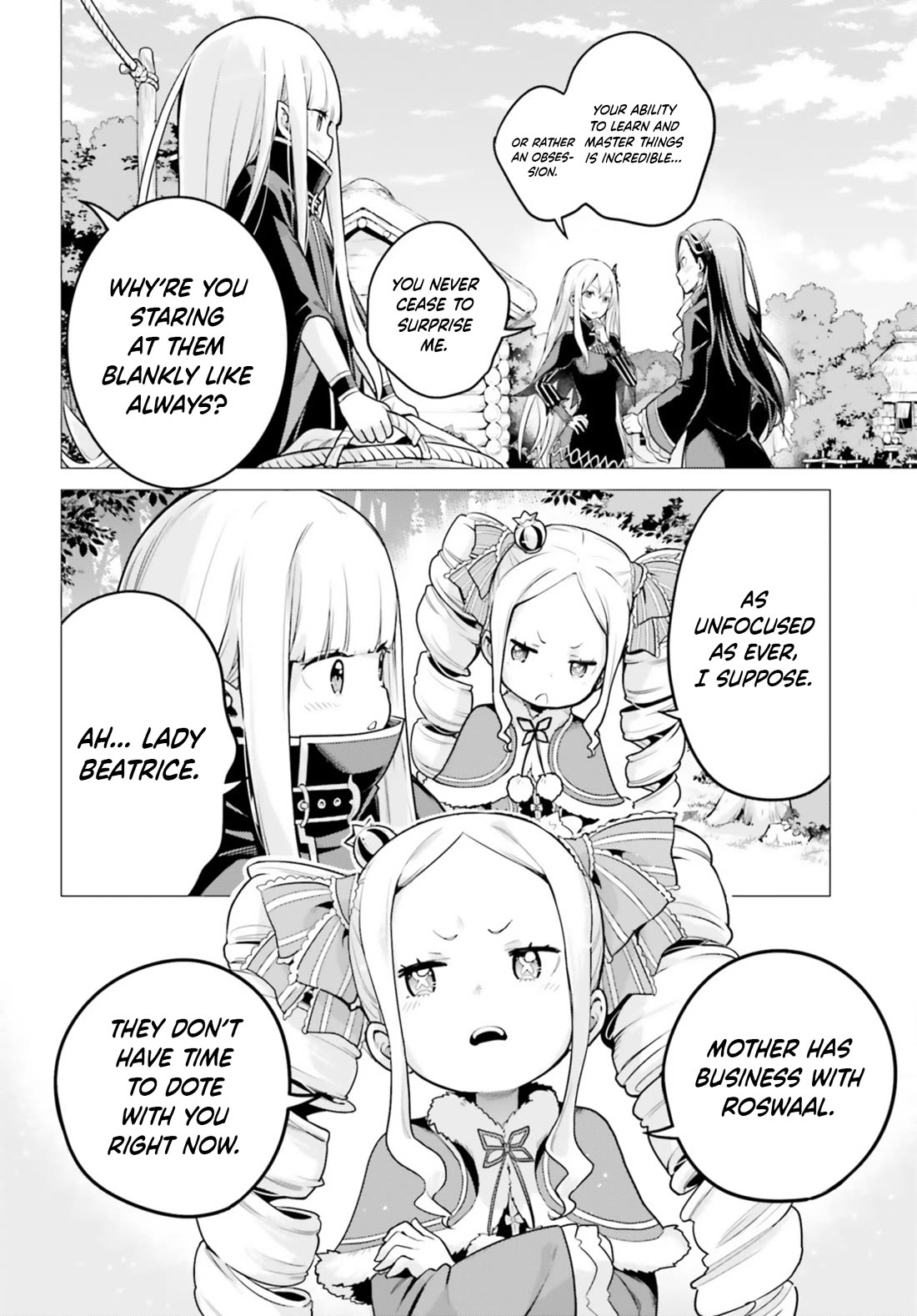 Re:zero Kara Hajimeru Isekai Seikatsu Dai 4-Shou - Seiiki To Gouyoku No Majo - Chapter 53: The Beginning Of The Sanctuary, And The Beginning Of The Collapse