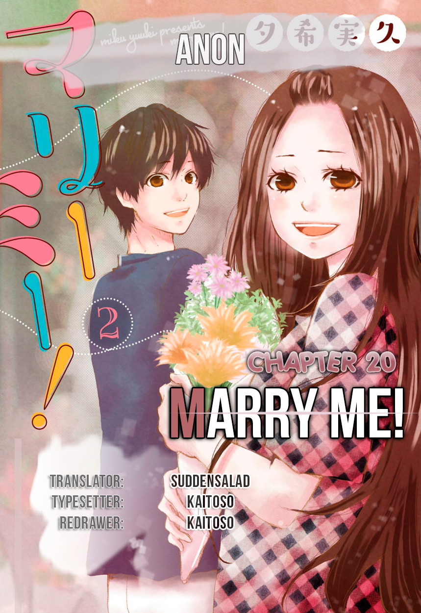 Marry Me! - Vol.3 Chapter 20: What I Was Given