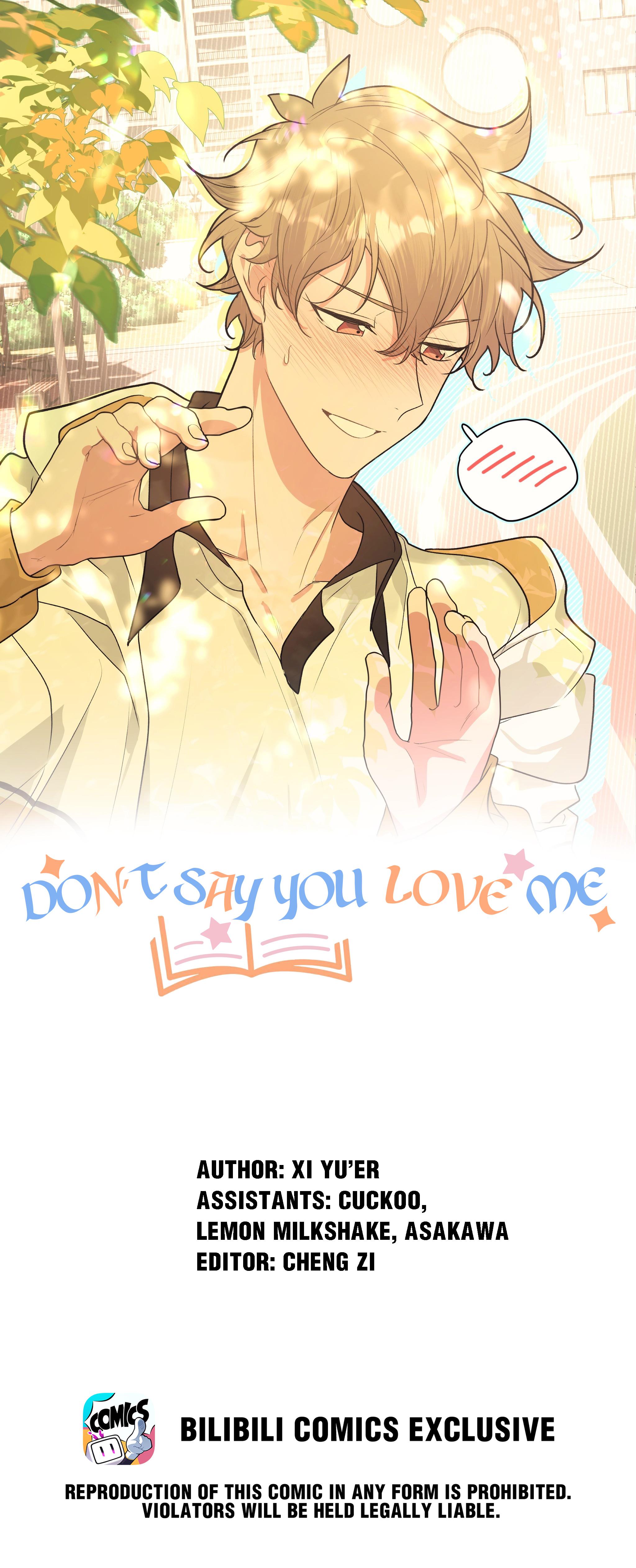 Don’T Say You Love Me - Chapter 38: Pick It Up