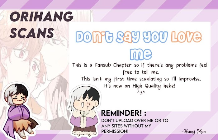 Don’T Say You Love Me - Chapter 24 : Stop!!