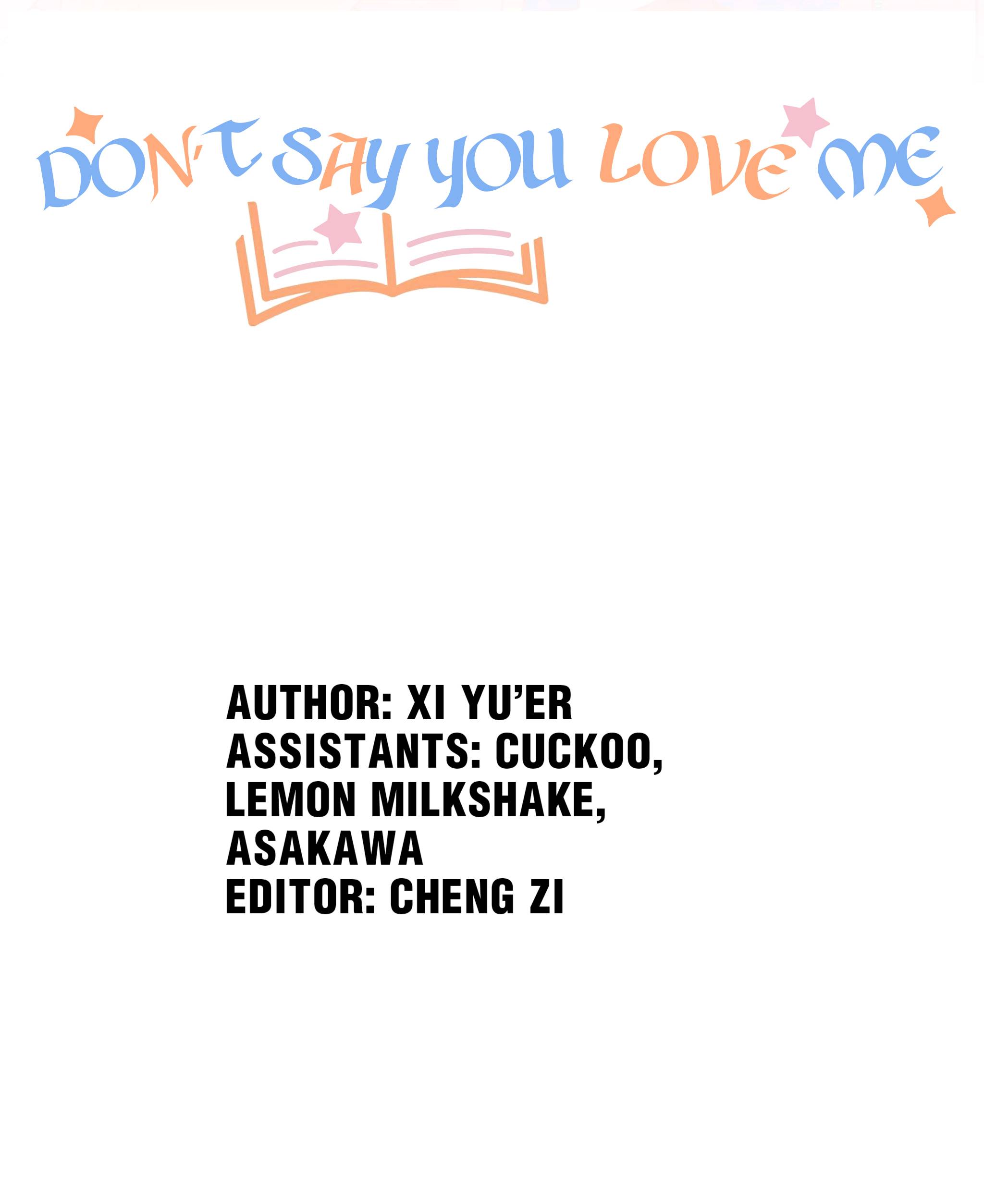 Don’T Say You Love Me - Chapter 11