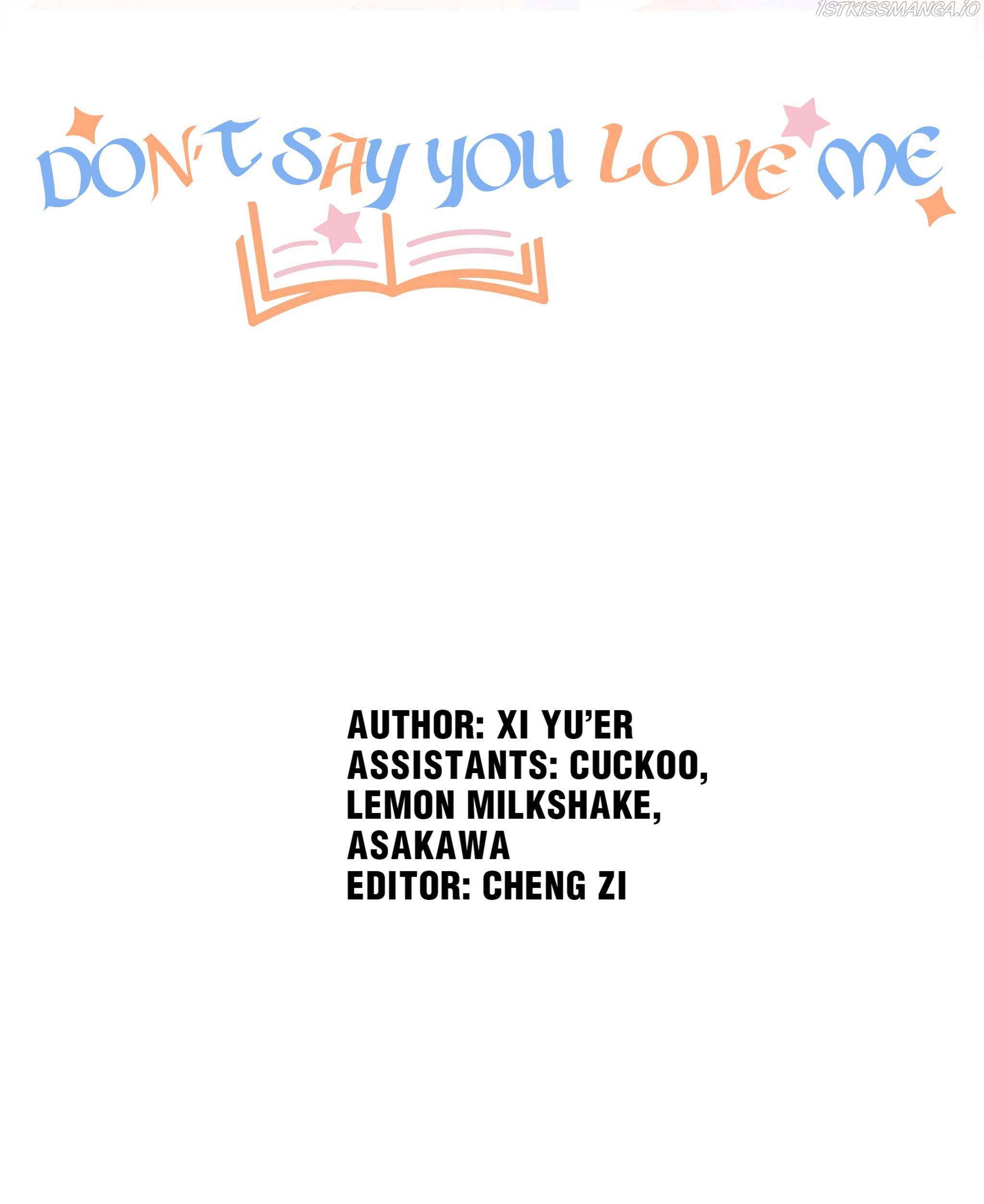 Don’T Say You Love Me - Chapter 17