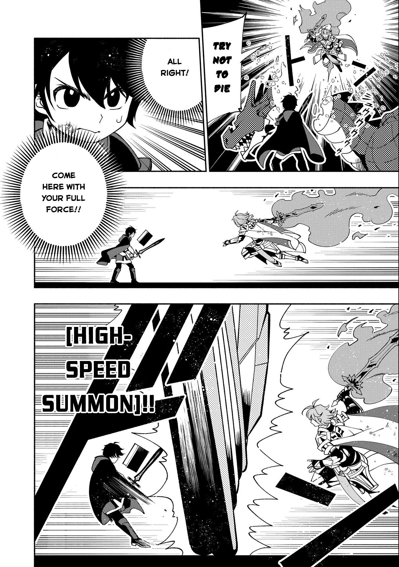 Hell Mode: Yarikomi Suki No Gamer Wa Hai Settei No Isekai De Musou Suru - Chapter 38: The High Speed Summon