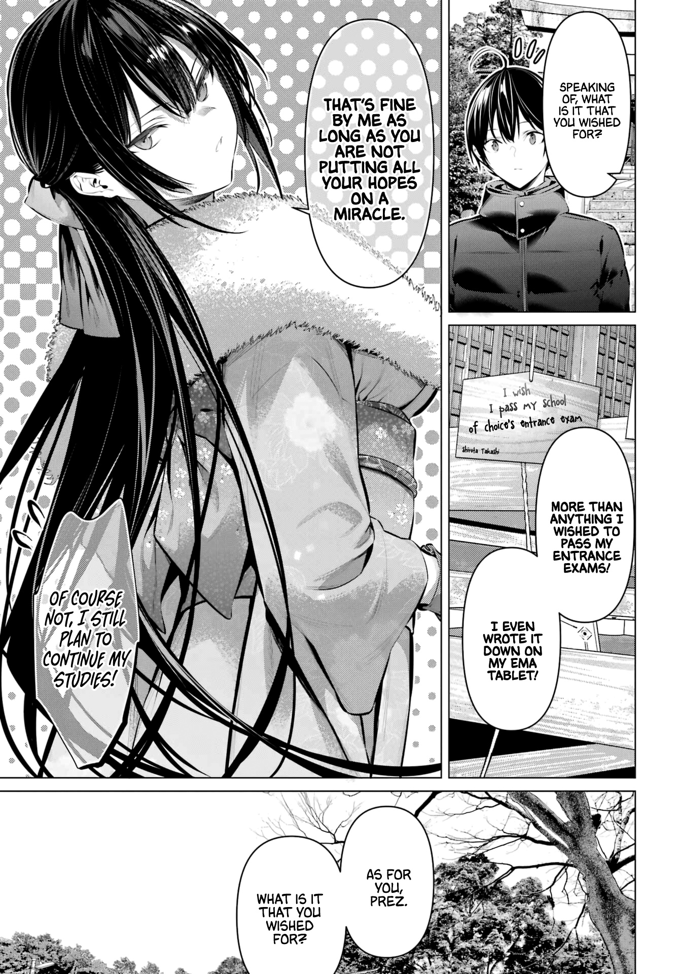 Haite Kudasai, Takamine-San - Chapter 39: Please Grant My Wish