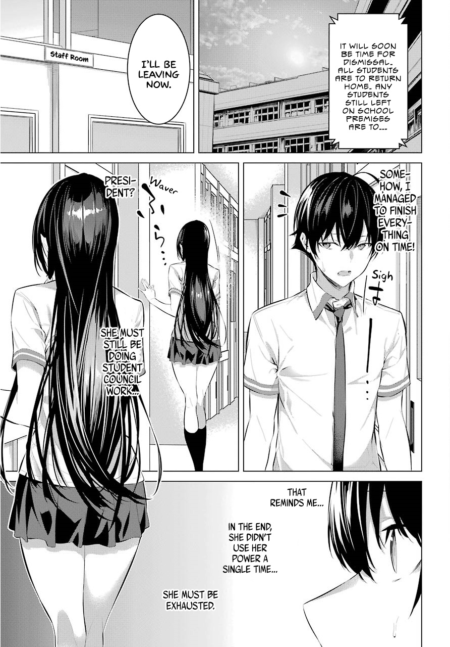 Haite Kudasai, Takamine-San - Vol.2 Chapter 10: It's Not Like I Want To Use My Power