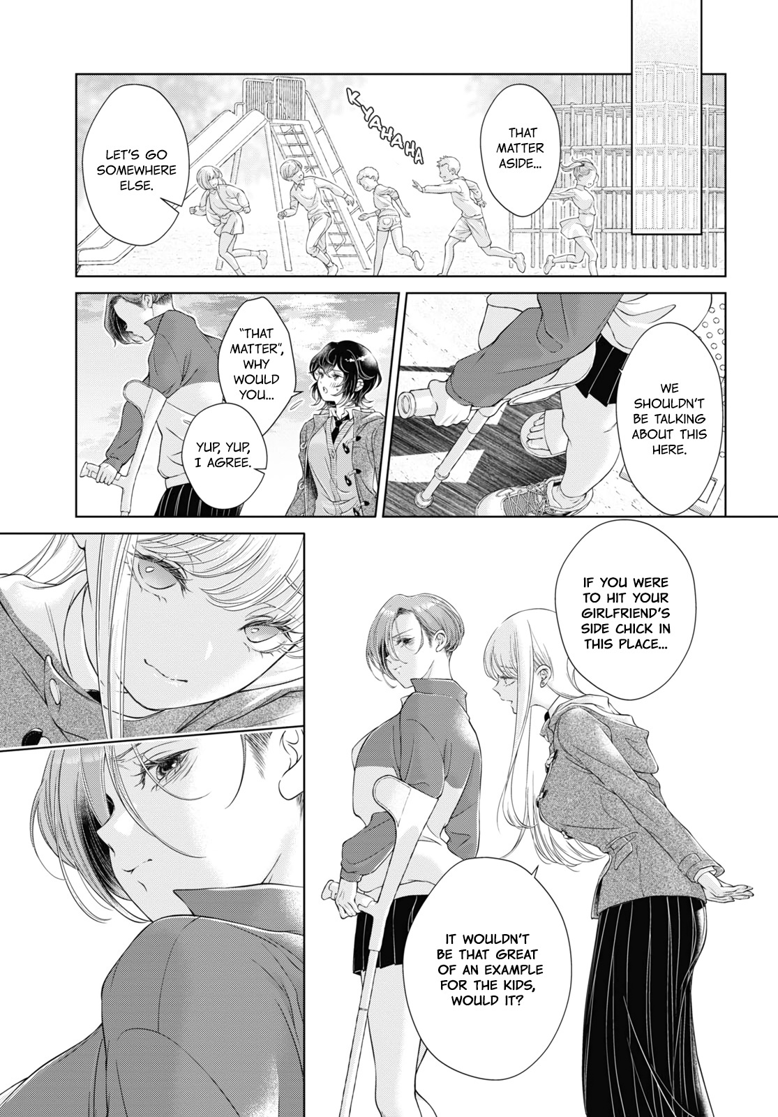 My Girlfriend’s Not Here Today - Vol.4 Chapter 17: Theatrical Collapse