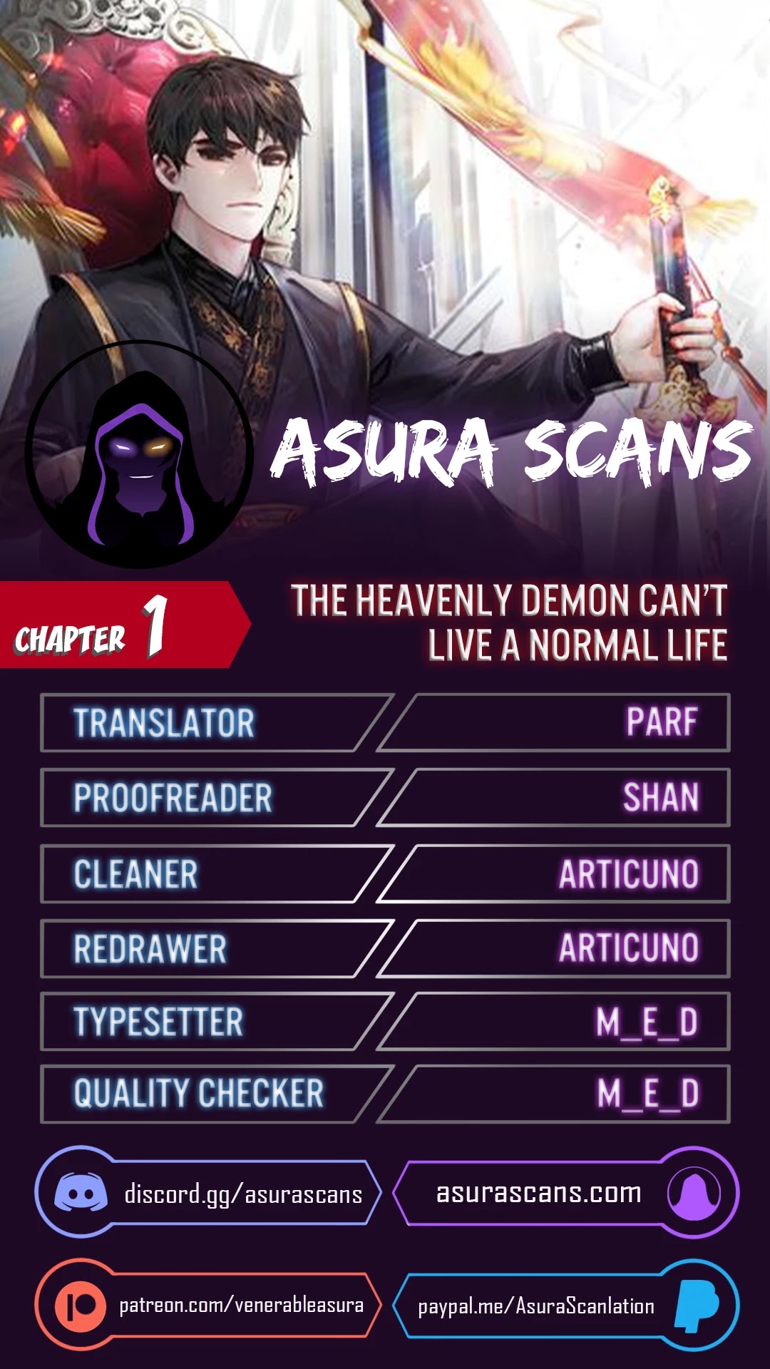 The Heavenly Demon Can't Live A Normal Life - Chapter 1