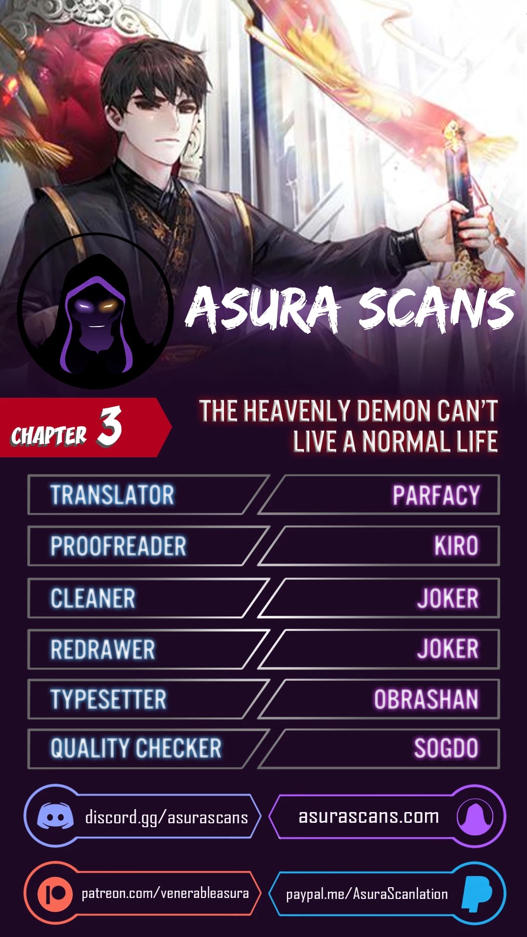 The Heavenly Demon Can't Live A Normal Life - Chapter 3