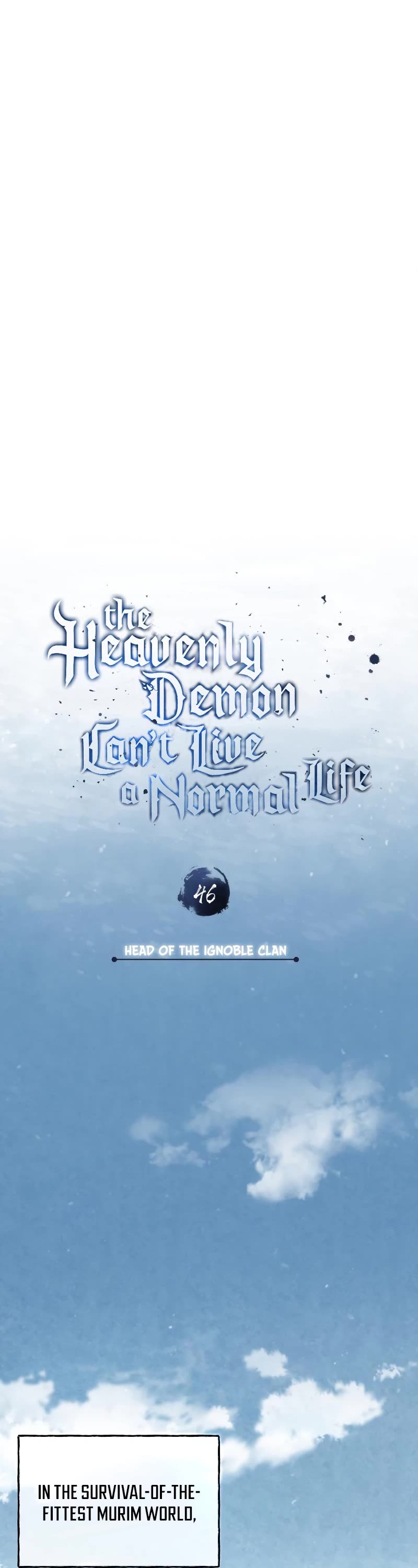 The Heavenly Demon Can't Live A Normal Life - Chapter 46: Head Of The Ignoble Clan