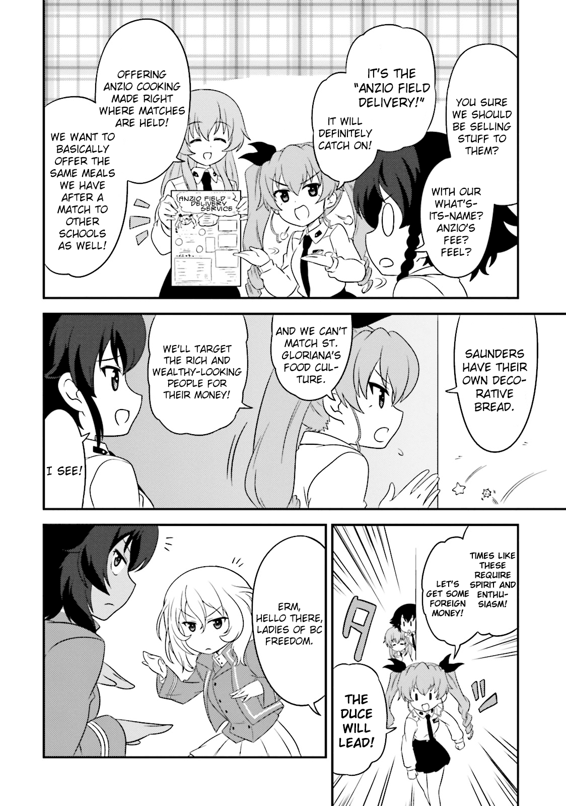 Girls Und Panzer: Motto Love Love Sakusen Desu! - Chapter 60: It's The Freedom Of The Queen!