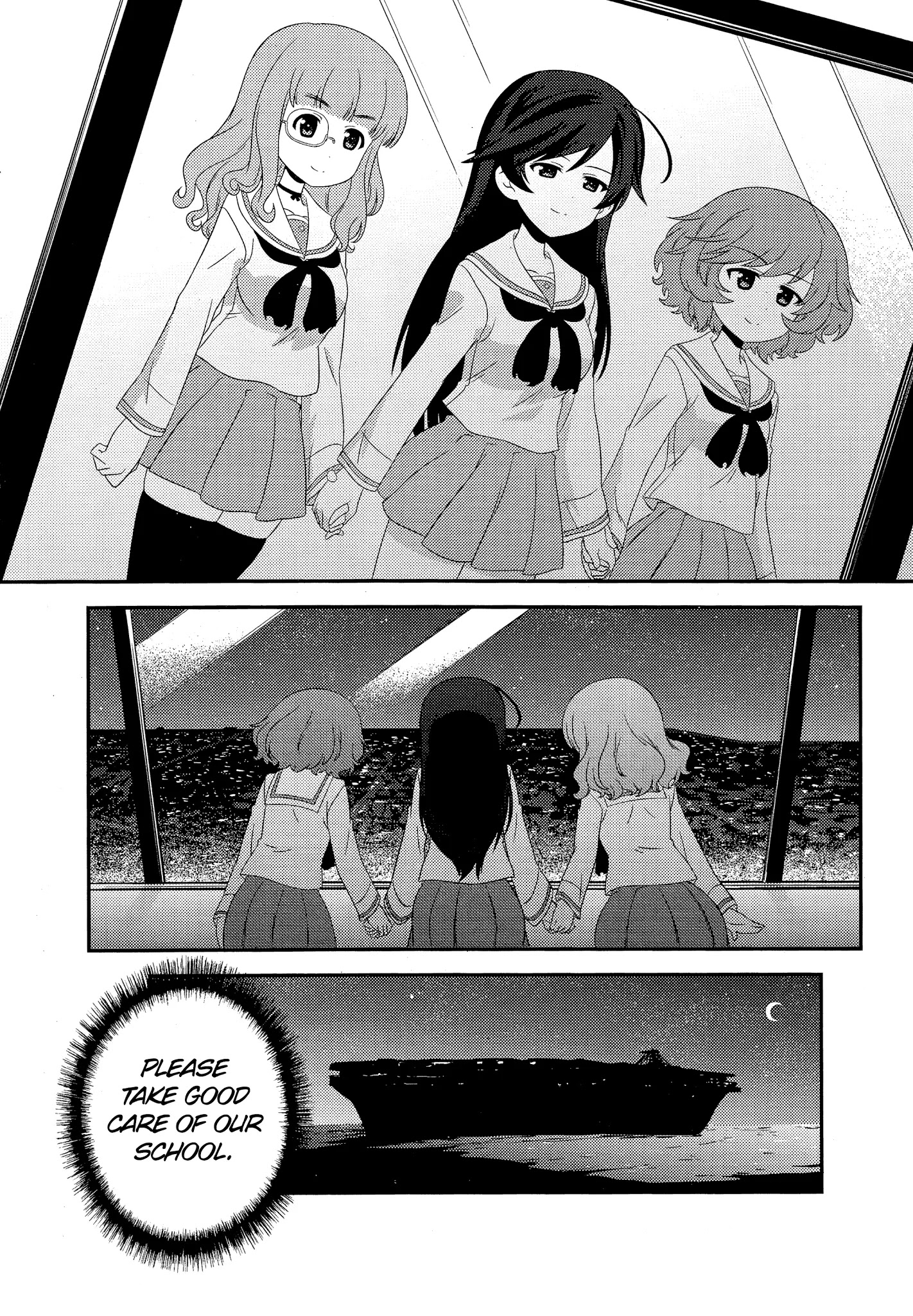 Girls Und Panzer: Motto Love Love Sakusen Desu! - Chapter 48: It's The Isuzu Student Council!