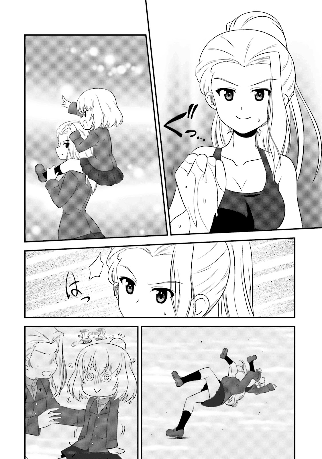 Girls Und Panzer: Motto Love Love Sakusen Desu! - Chapter 59: It's Klara's Days Of Forging Her Body!