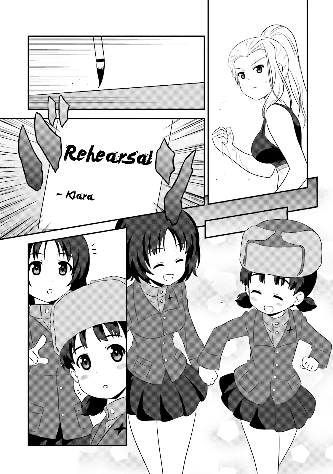 Girls Und Panzer: Motto Love Love Sakusen Desu! - Chapter 59: It's Klara's Days Of Forging Her Body!