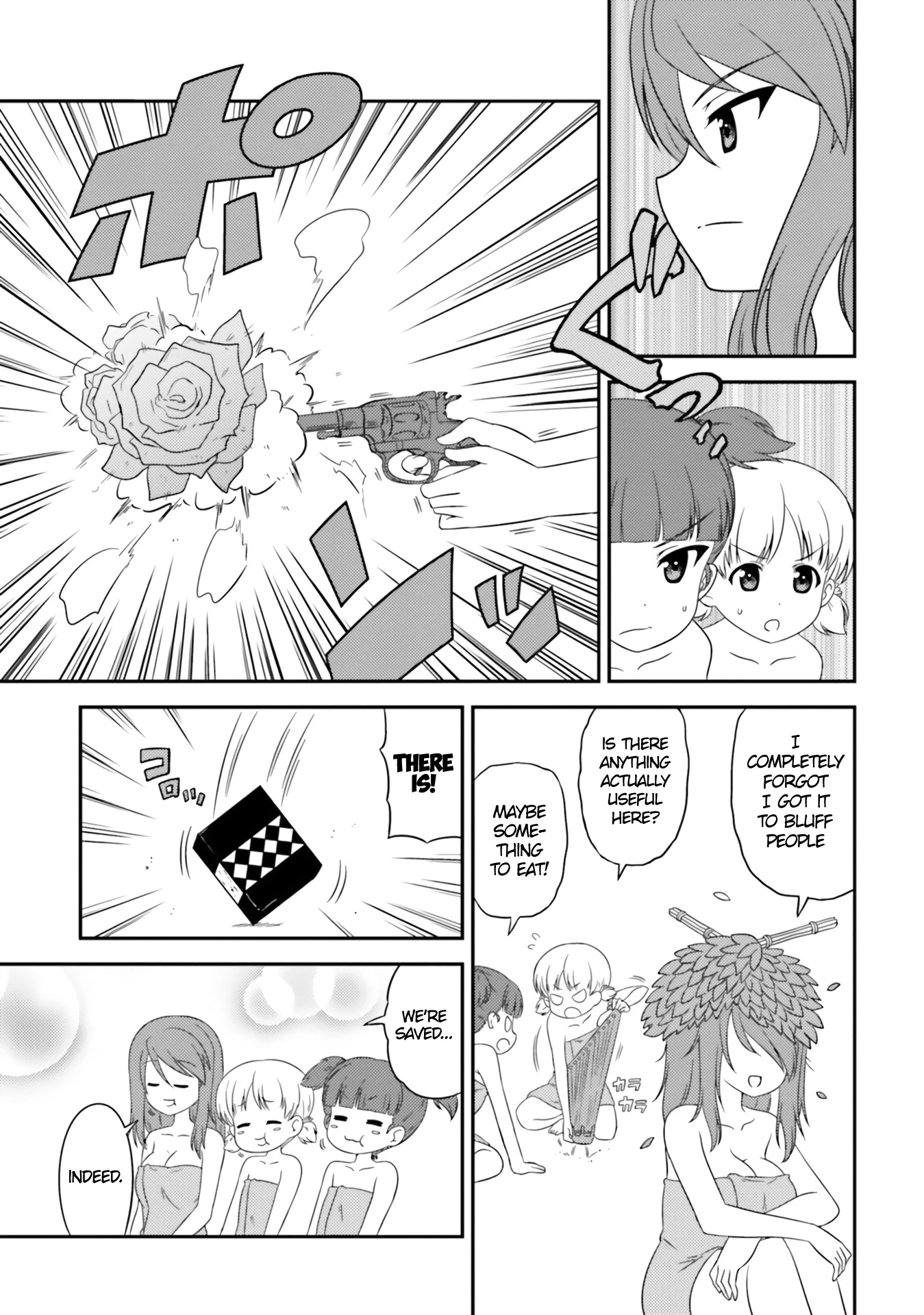 Girls Und Panzer: Motto Love Love Sakusen Desu! - Chapter 66: It's Operation Escape The Sauna!