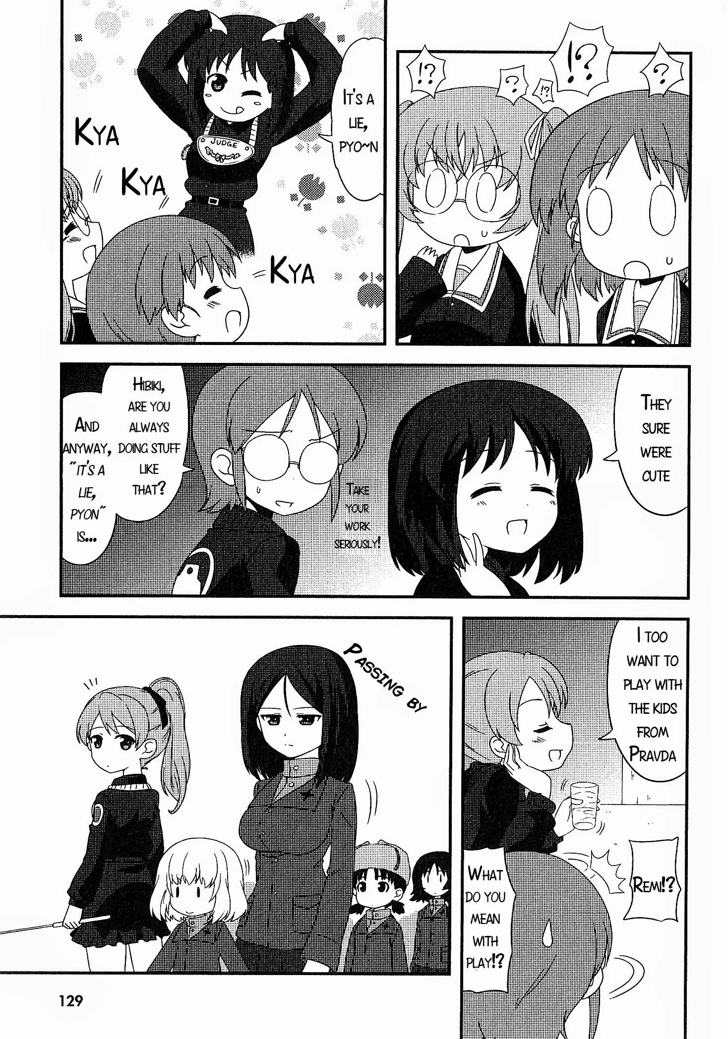 Girls Und Panzer: Motto Love Love Sakusen Desu! - Chapter 19.3: Omake 8 - It S Judgement!