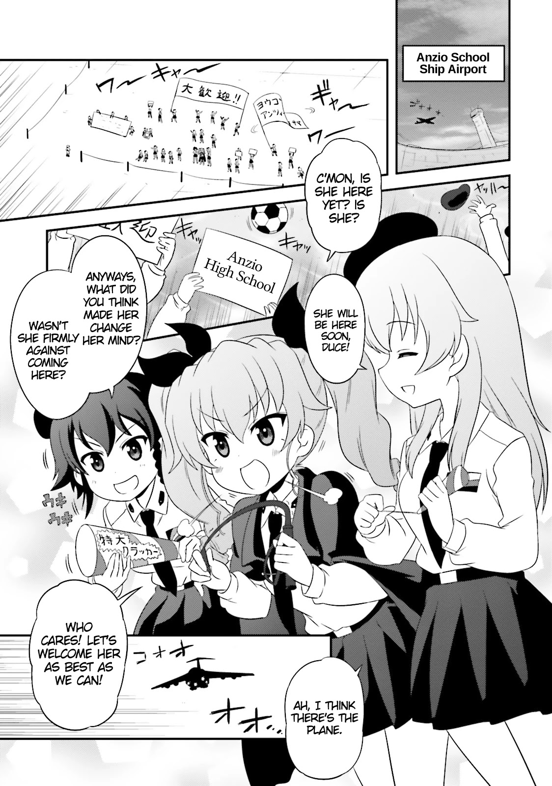 Girls Und Panzer: Motto Love Love Sakusen Desu! - Chapter 56: It's Arisu In Anzioland!