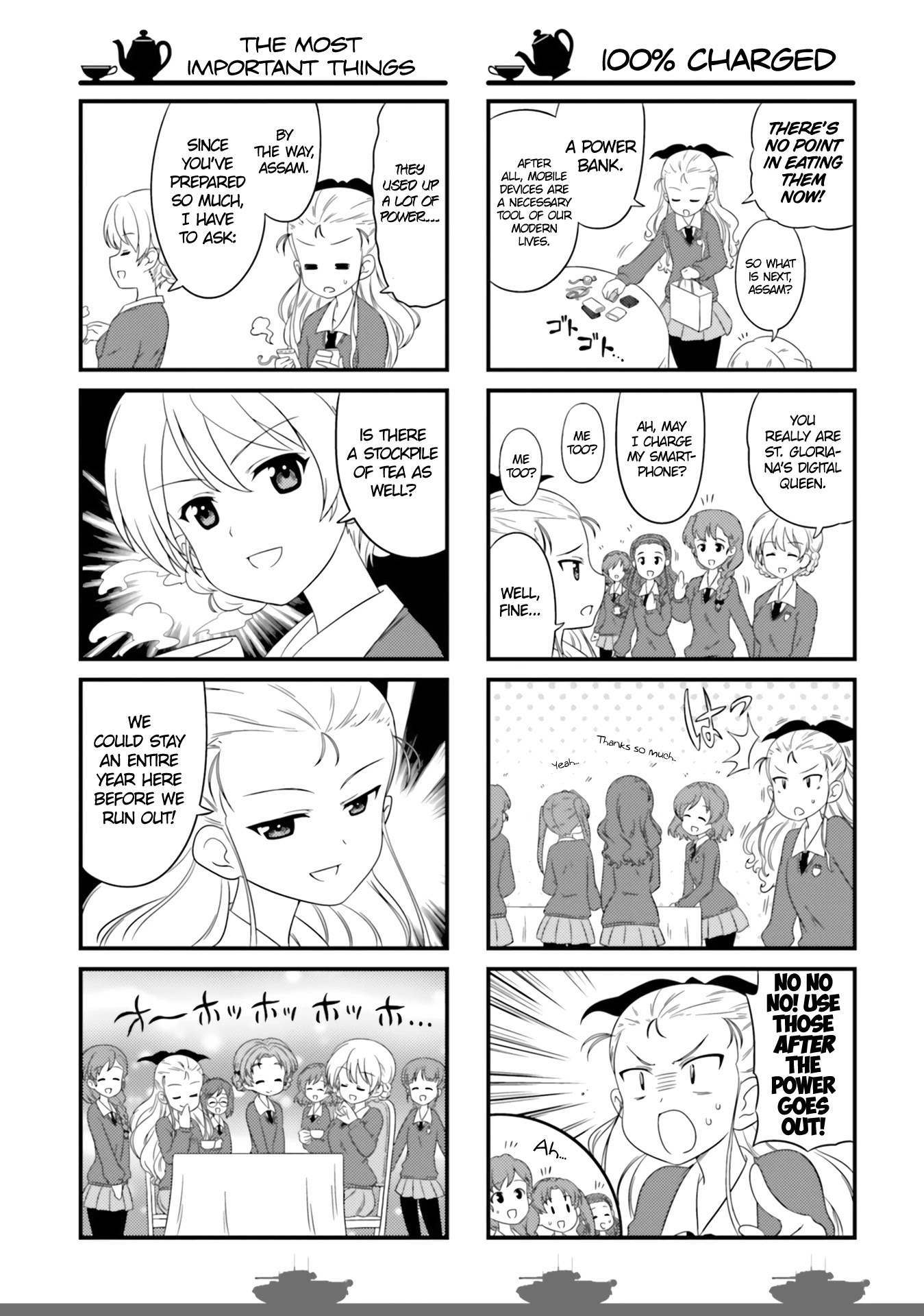 Girls Und Panzer: Motto Love Love Sakusen Desu! - Chapter 67: It's A Typhoon At Gloriana!