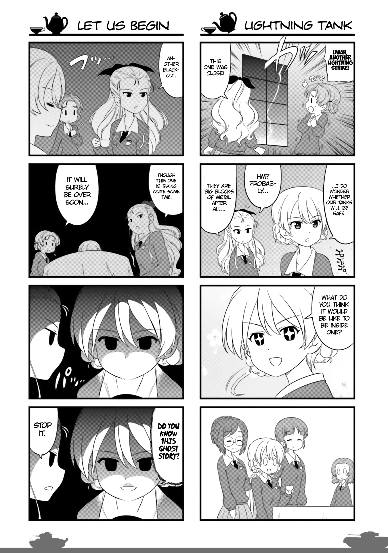 Girls Und Panzer: Motto Love Love Sakusen Desu! - Chapter 67: It's A Typhoon At Gloriana!