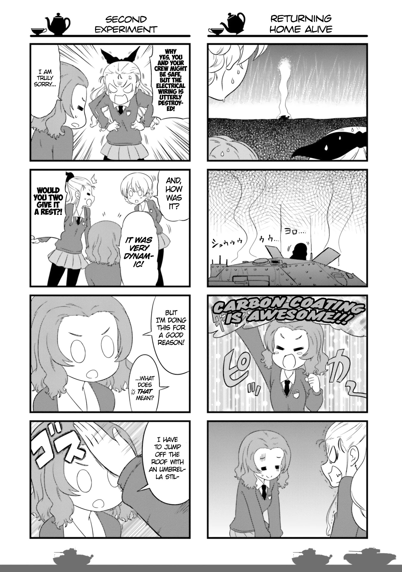 Girls Und Panzer: Motto Love Love Sakusen Desu! - Chapter 67: It's A Typhoon At Gloriana!