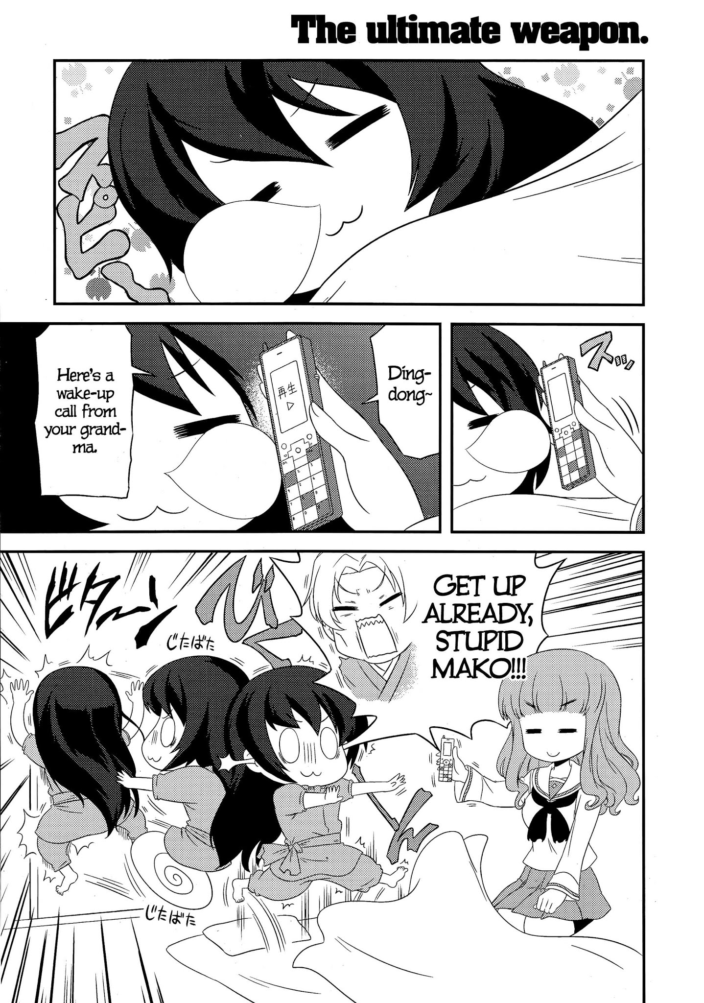 Girls Und Panzer: Motto Love Love Sakusen Desu! - Chapter 47: It's Being Together With Grandma!