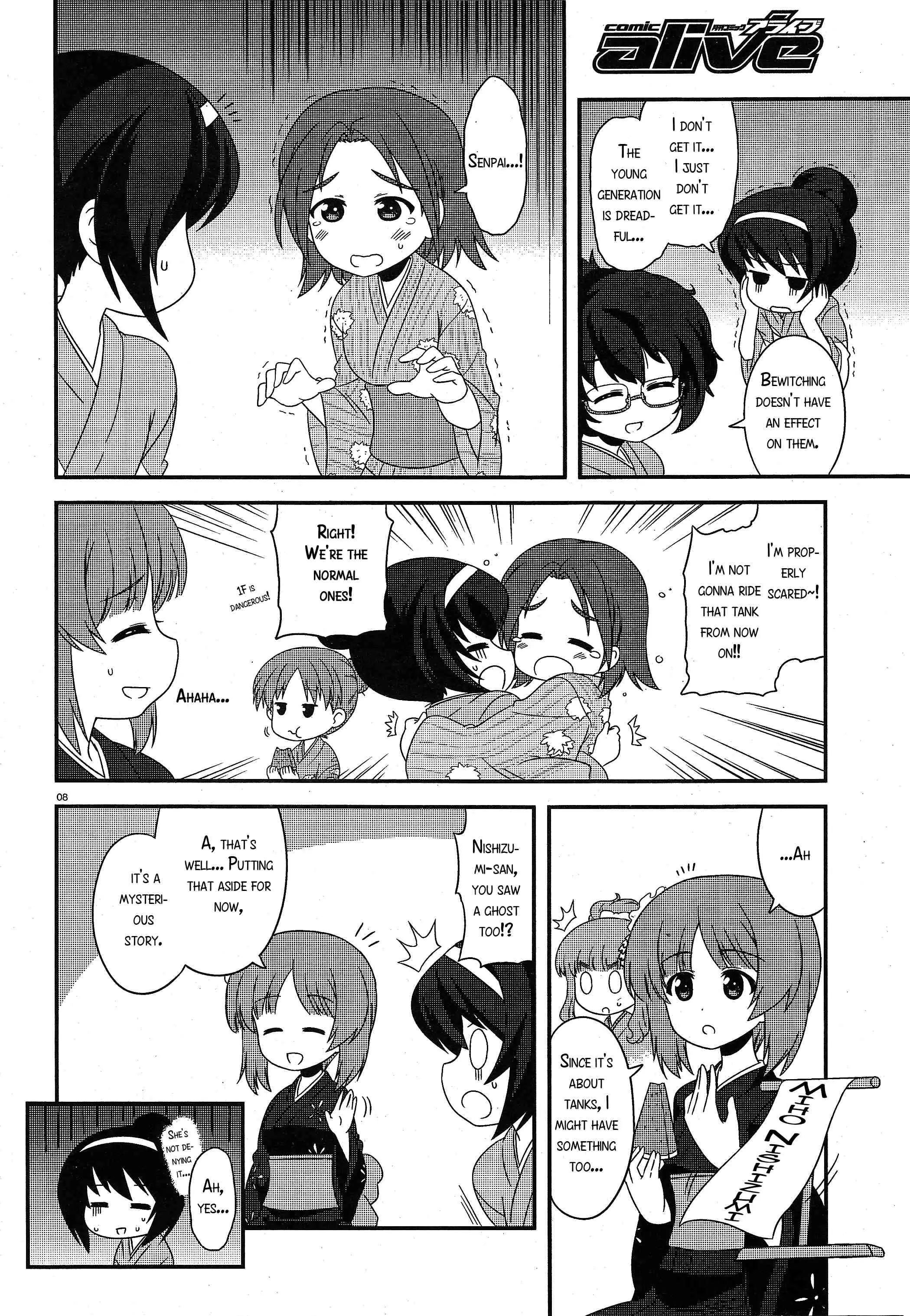 Girls Und Panzer: Motto Love Love Sakusen Desu! - Chapter 29: A Cool Midsummer Evening! It S The Ghost Story Meeting!