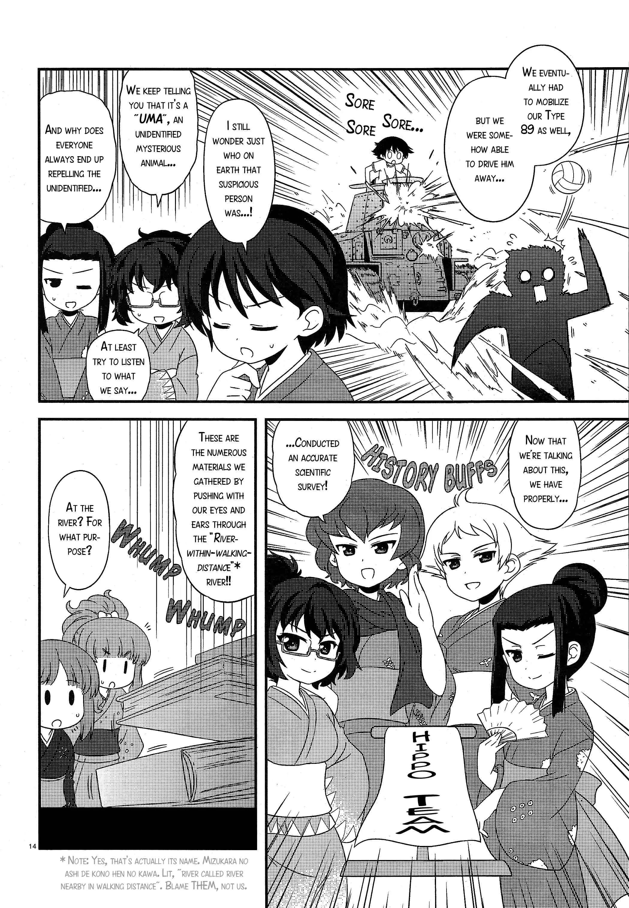 Girls Und Panzer: Motto Love Love Sakusen Desu! - Chapter 29: A Cool Midsummer Evening! It S The Ghost Story Meeting!