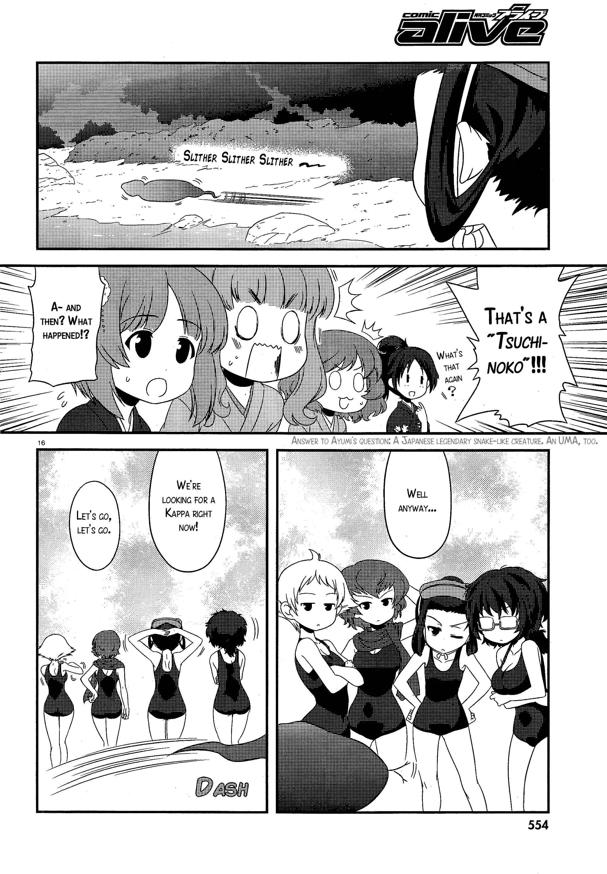 Girls Und Panzer: Motto Love Love Sakusen Desu! - Chapter 29: A Cool Midsummer Evening! It S The Ghost Story Meeting!