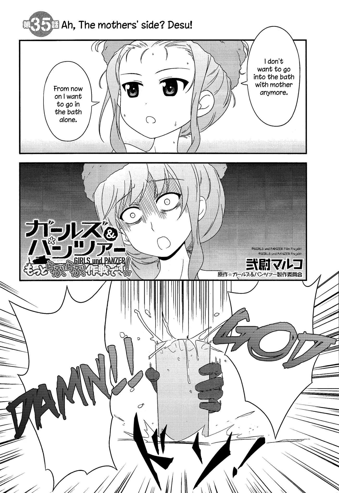 Girls Und Panzer: Motto Love Love Sakusen Desu! - Chapter 36: Ah, The Mothers  Side? Desu!