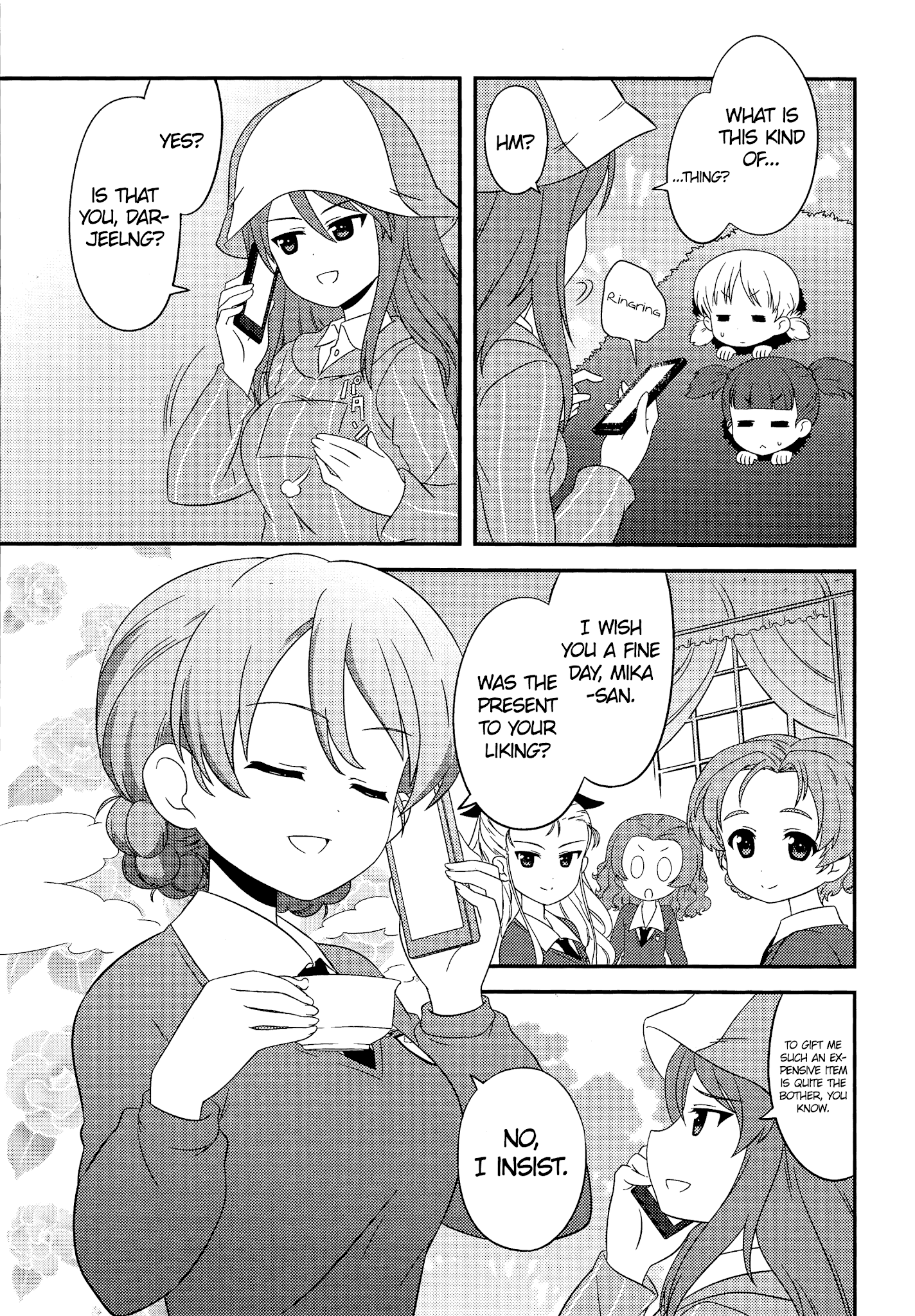 Girls Und Panzer: Motto Love Love Sakusen Desu! - Chapter 46: It's Darjeeling's Package!